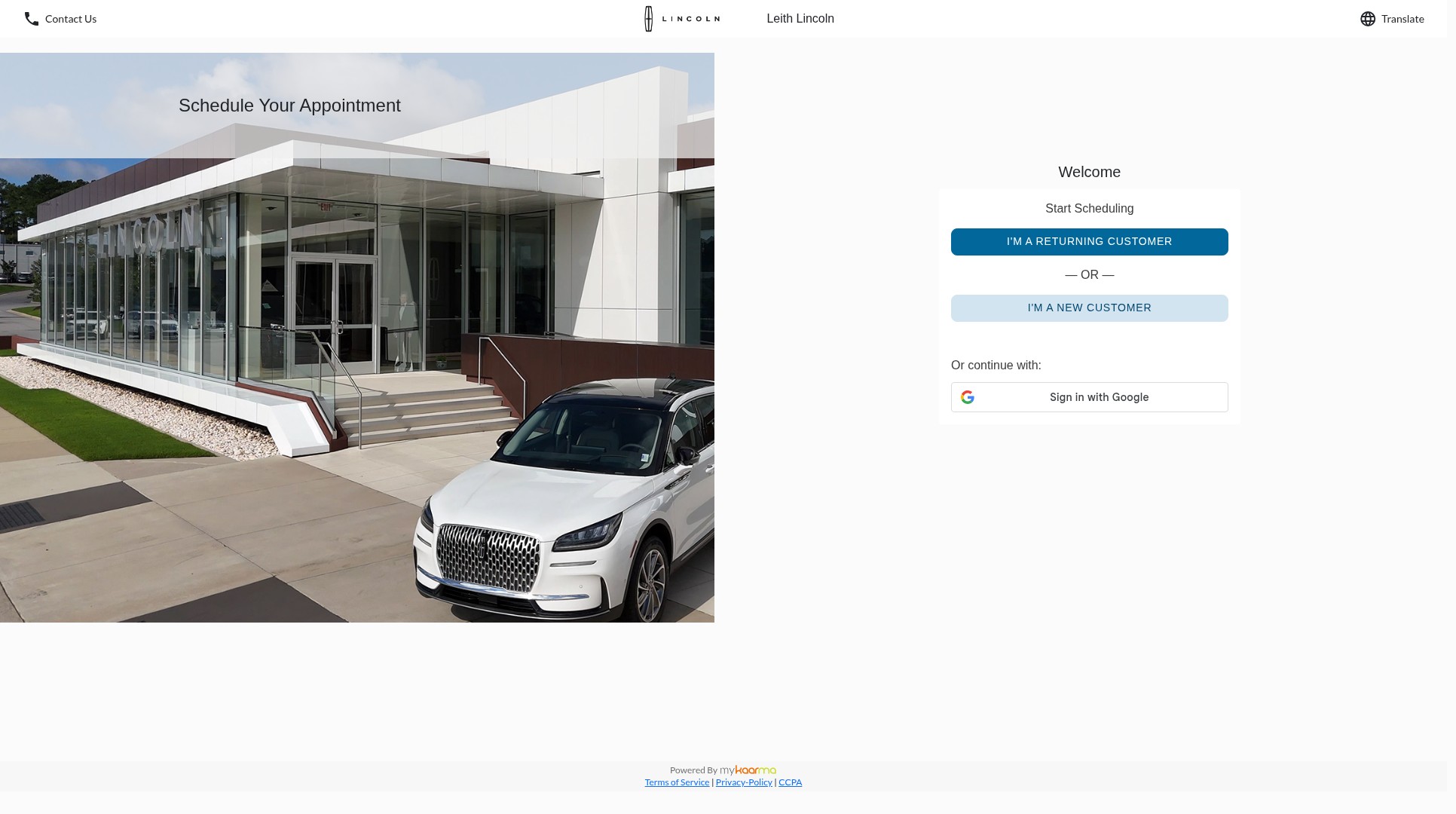 Landing Page