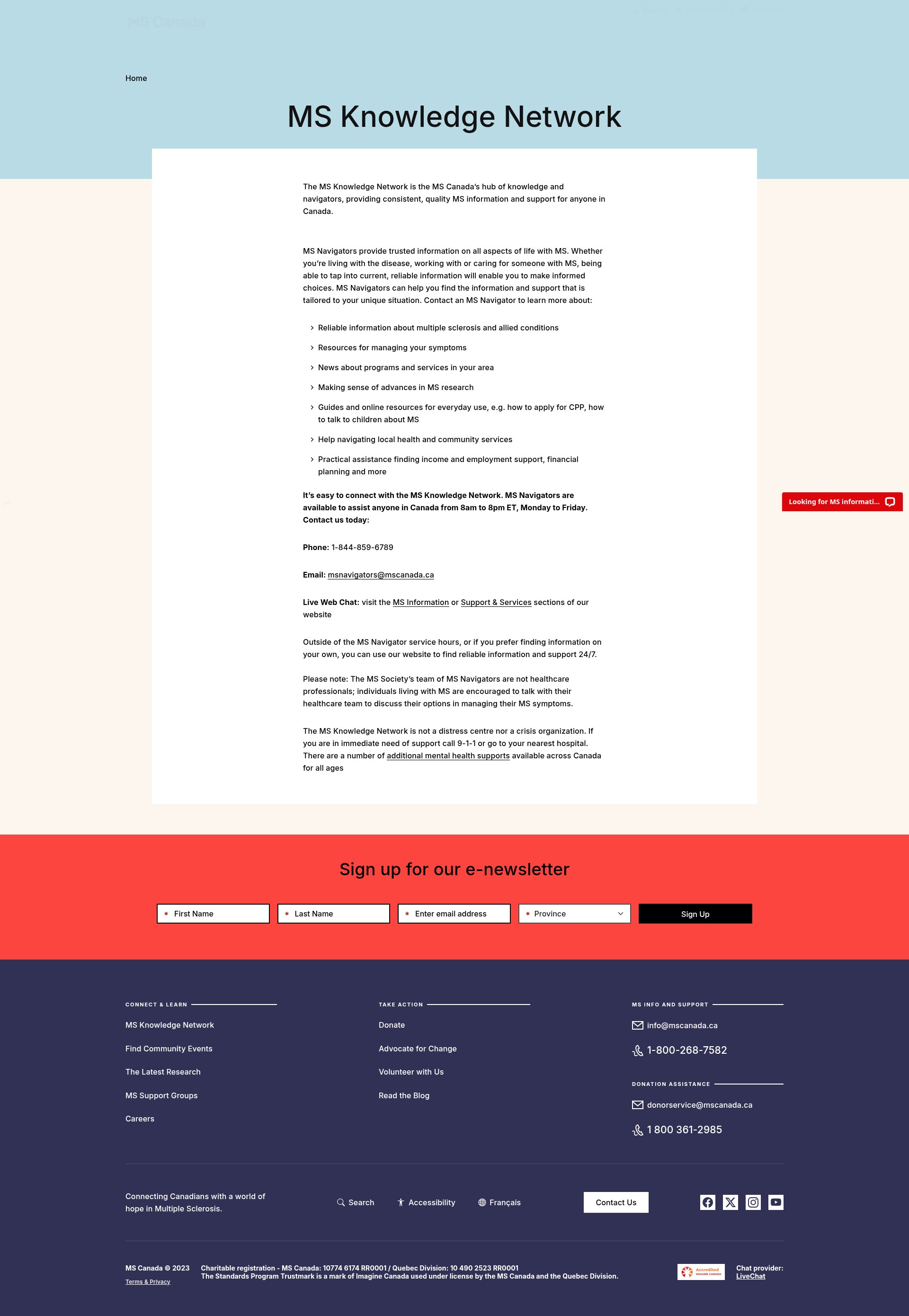 Landing Page