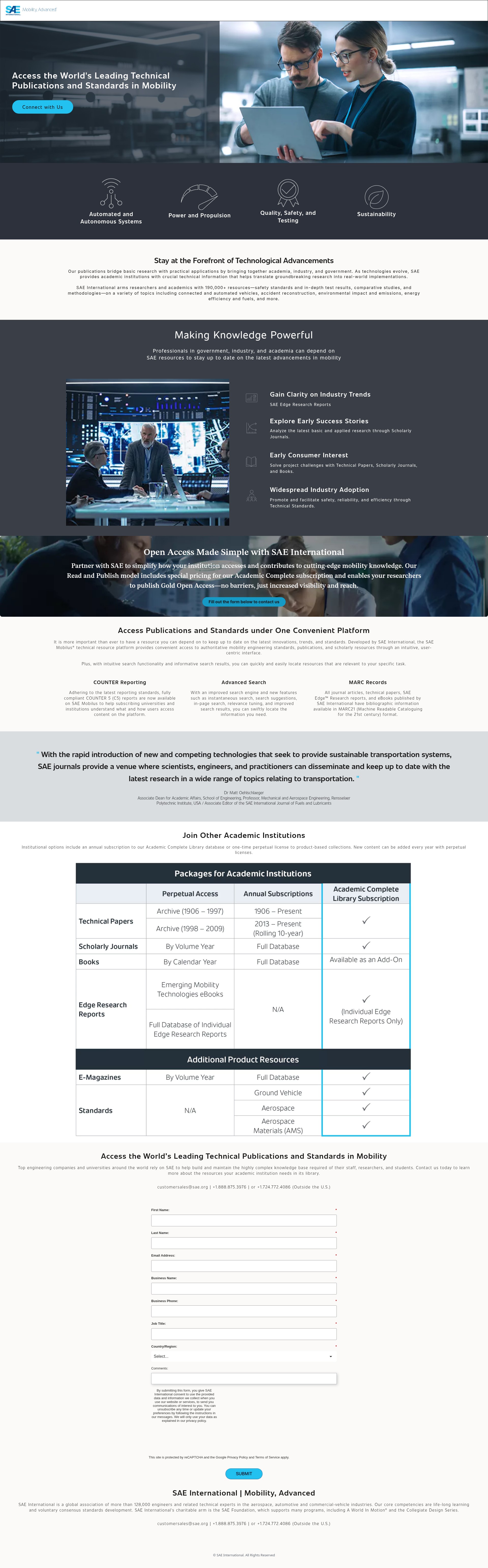 Landing Page