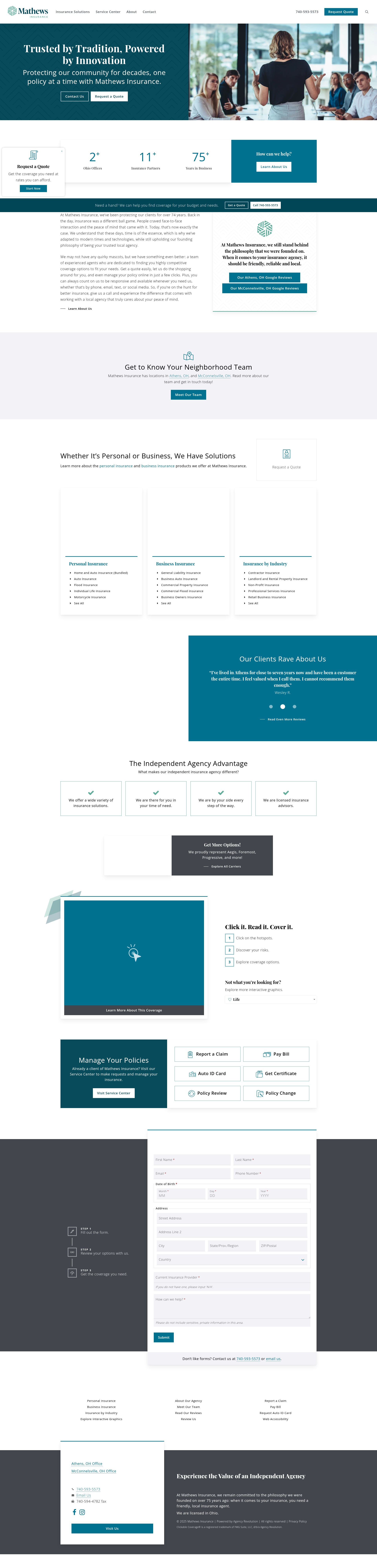 Landing Page