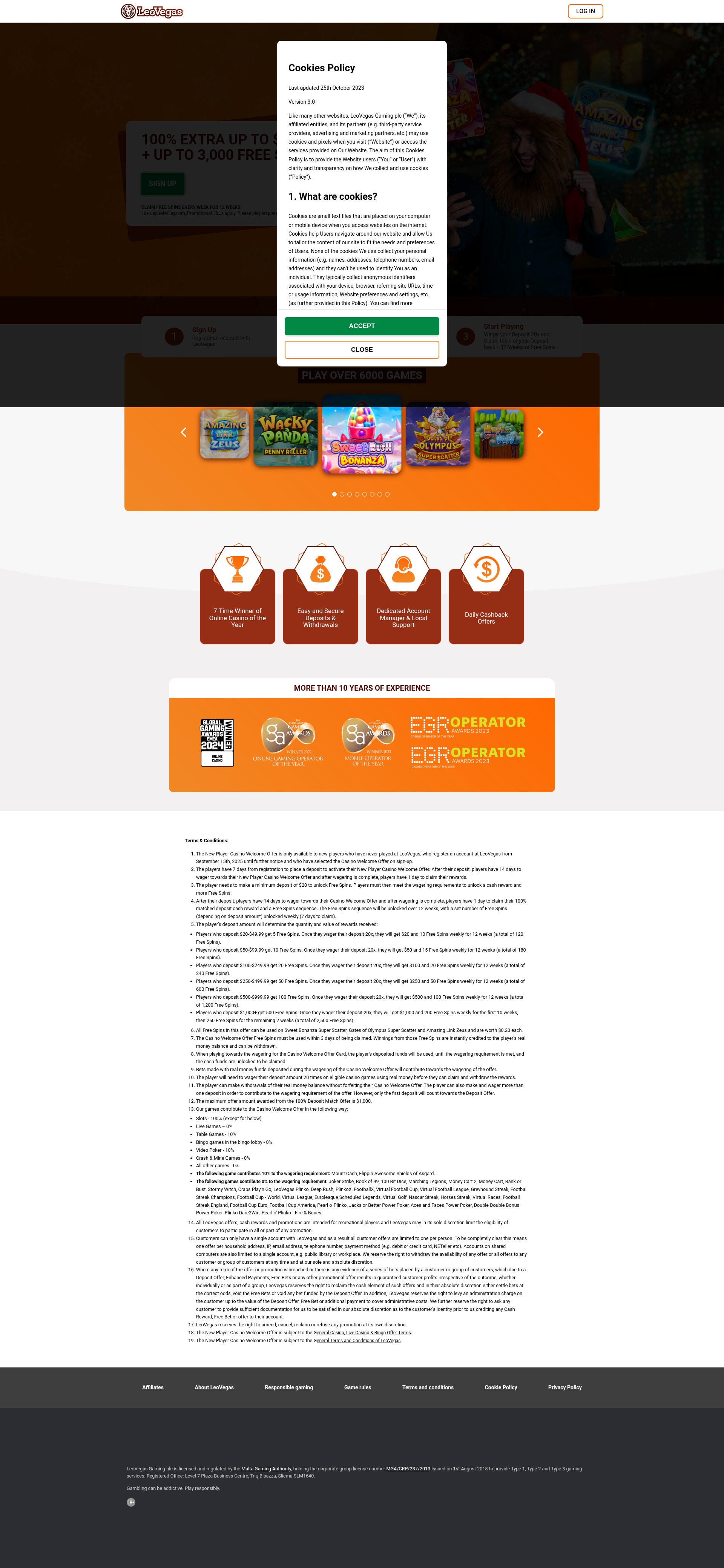 Landing Page