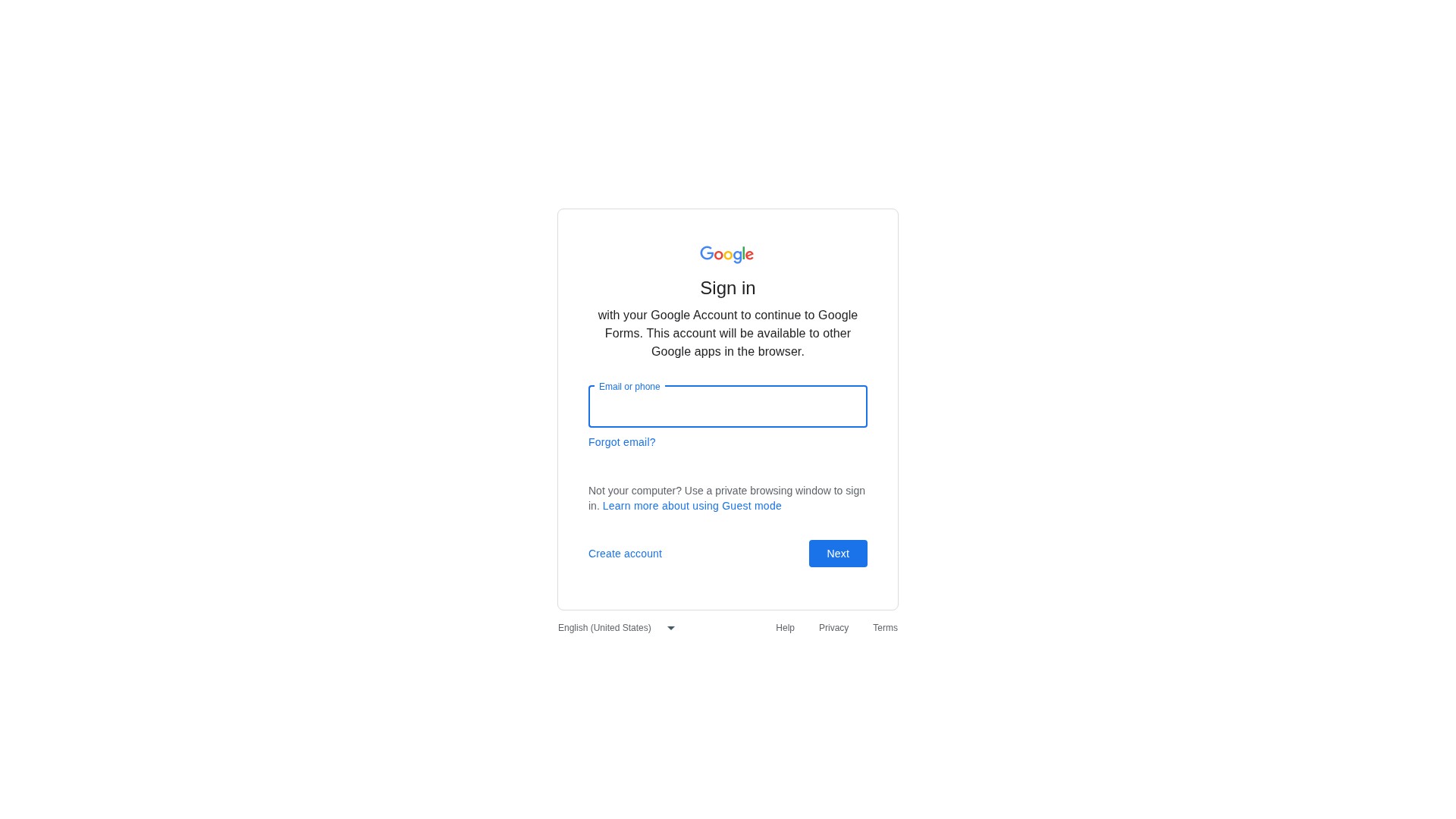 Landing Page
