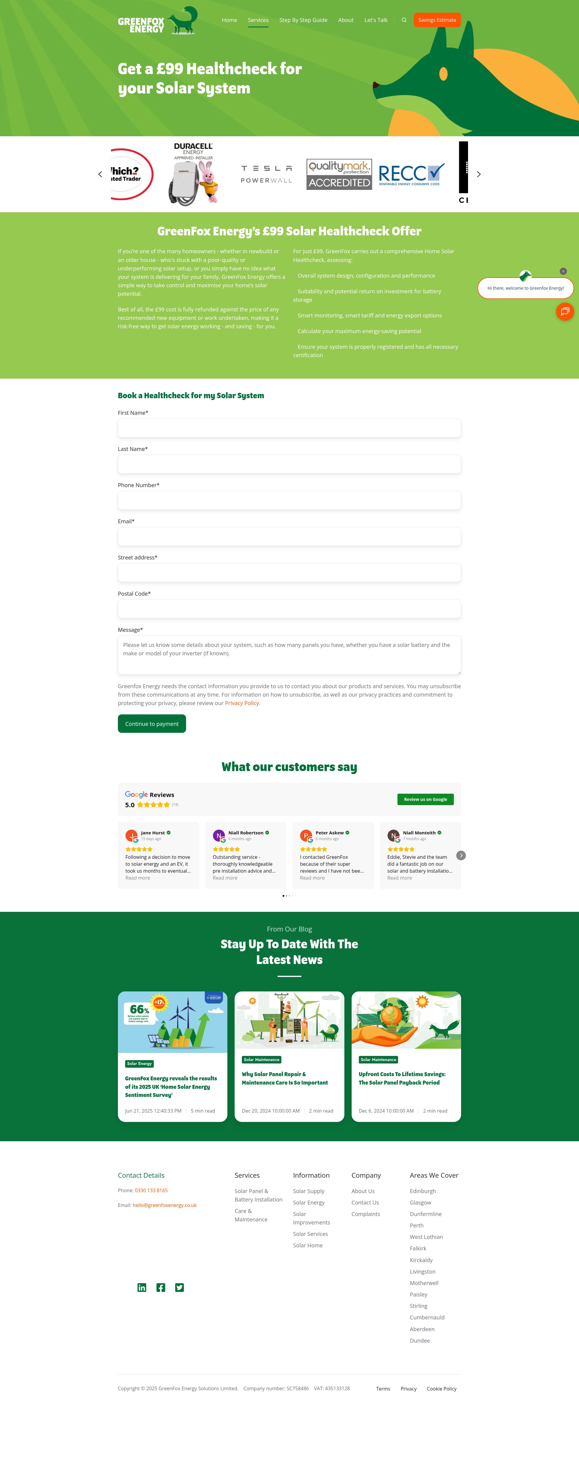 Landing Page