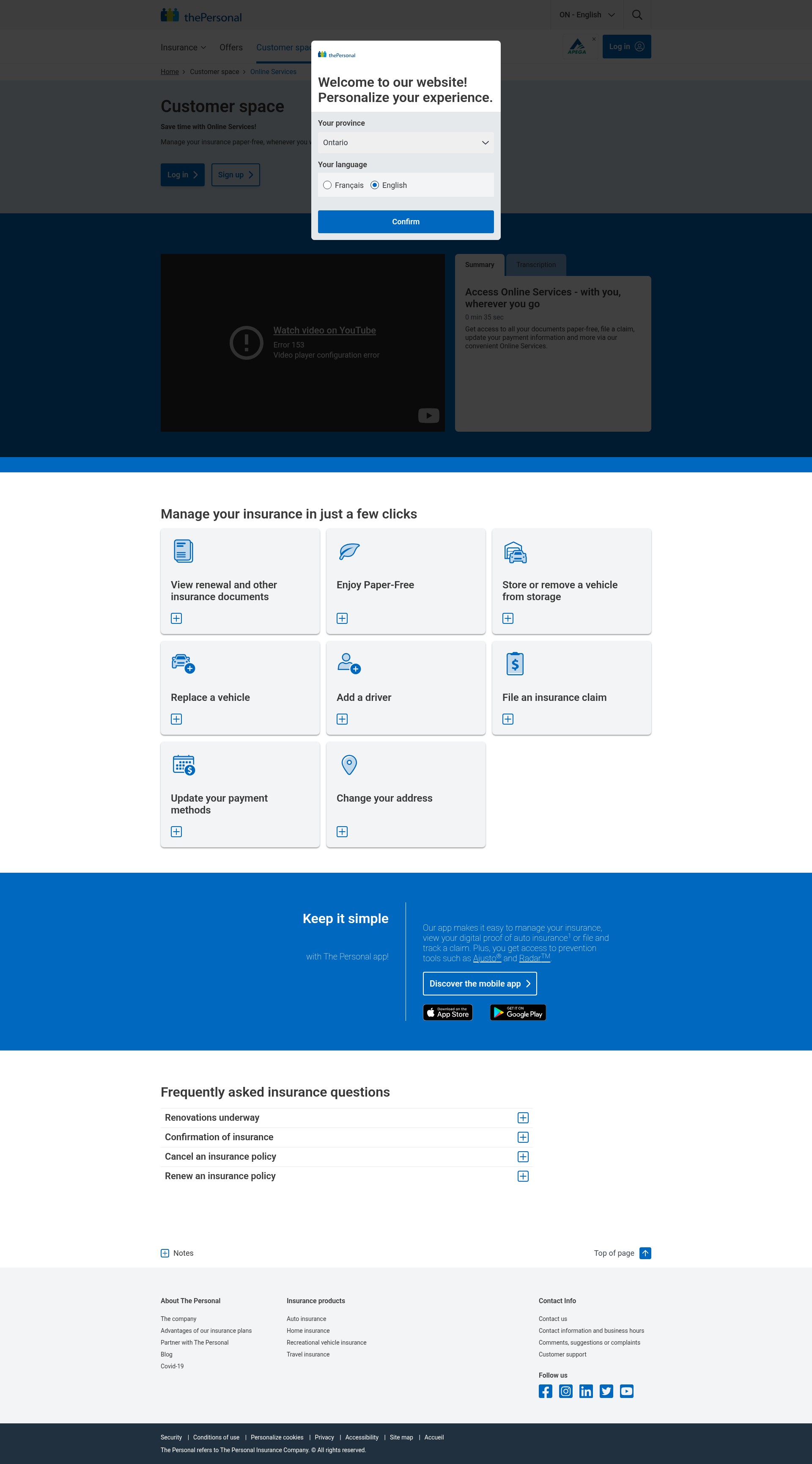 Landing Page