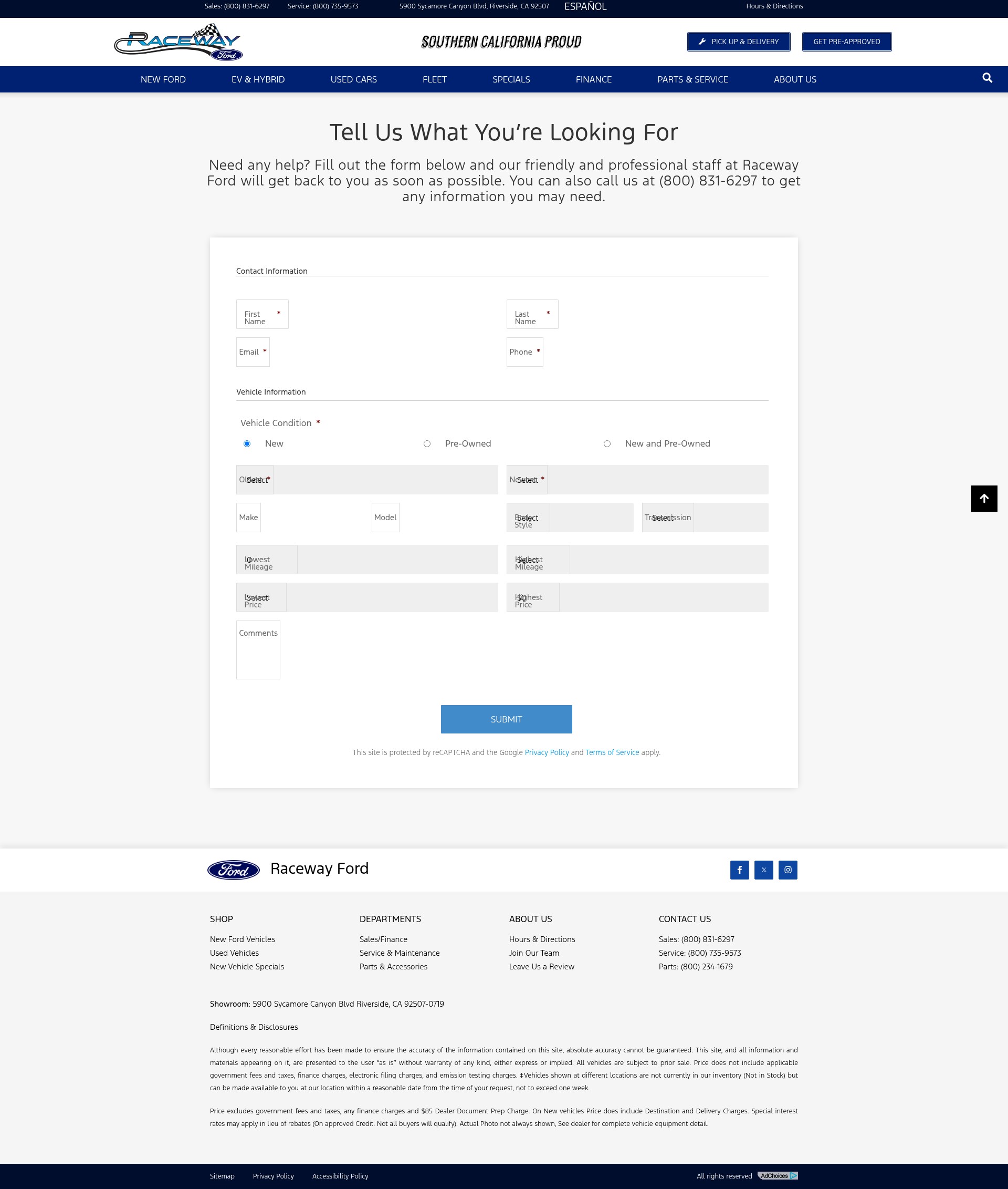 Landing Page