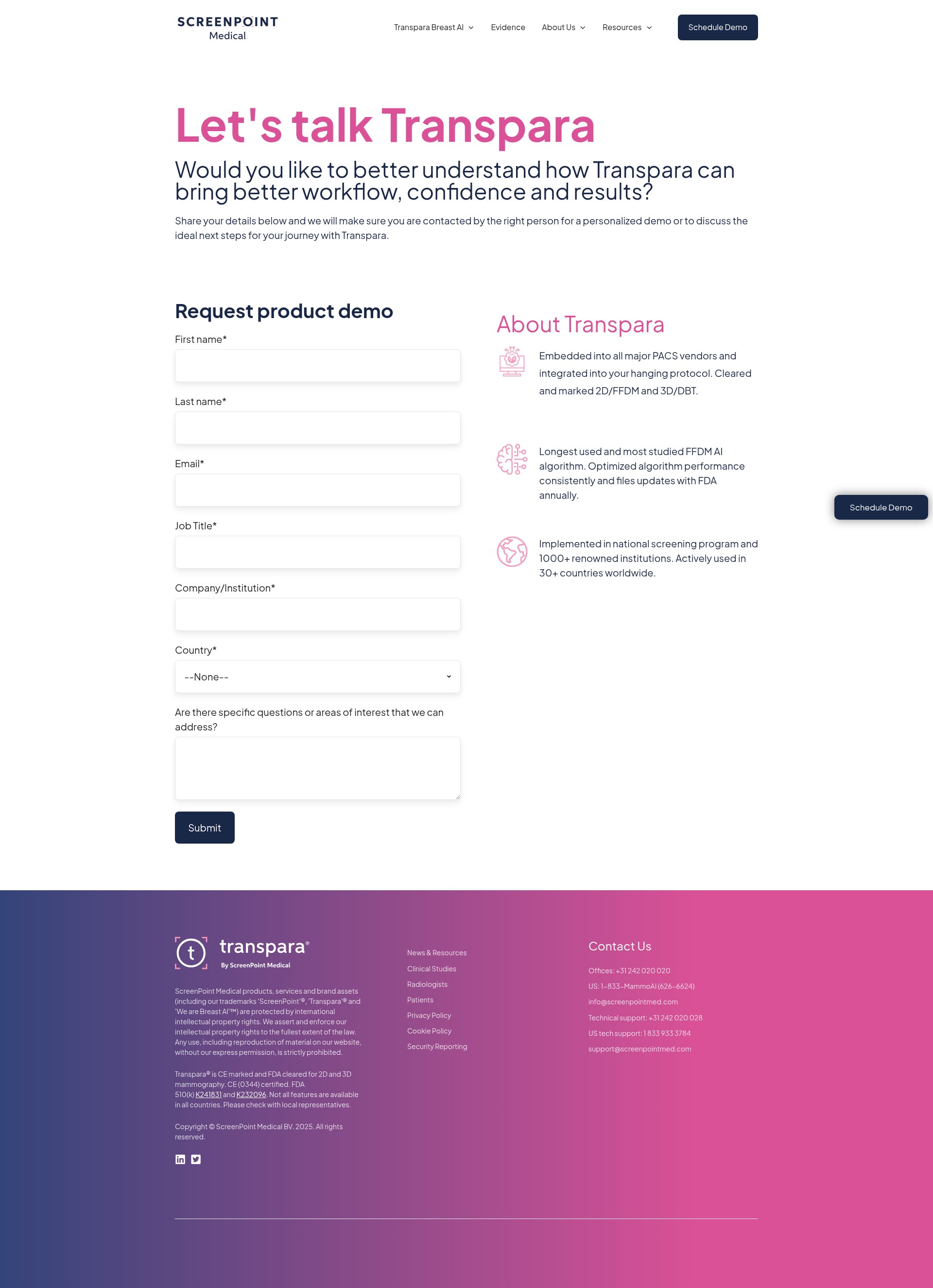 Landing Page
