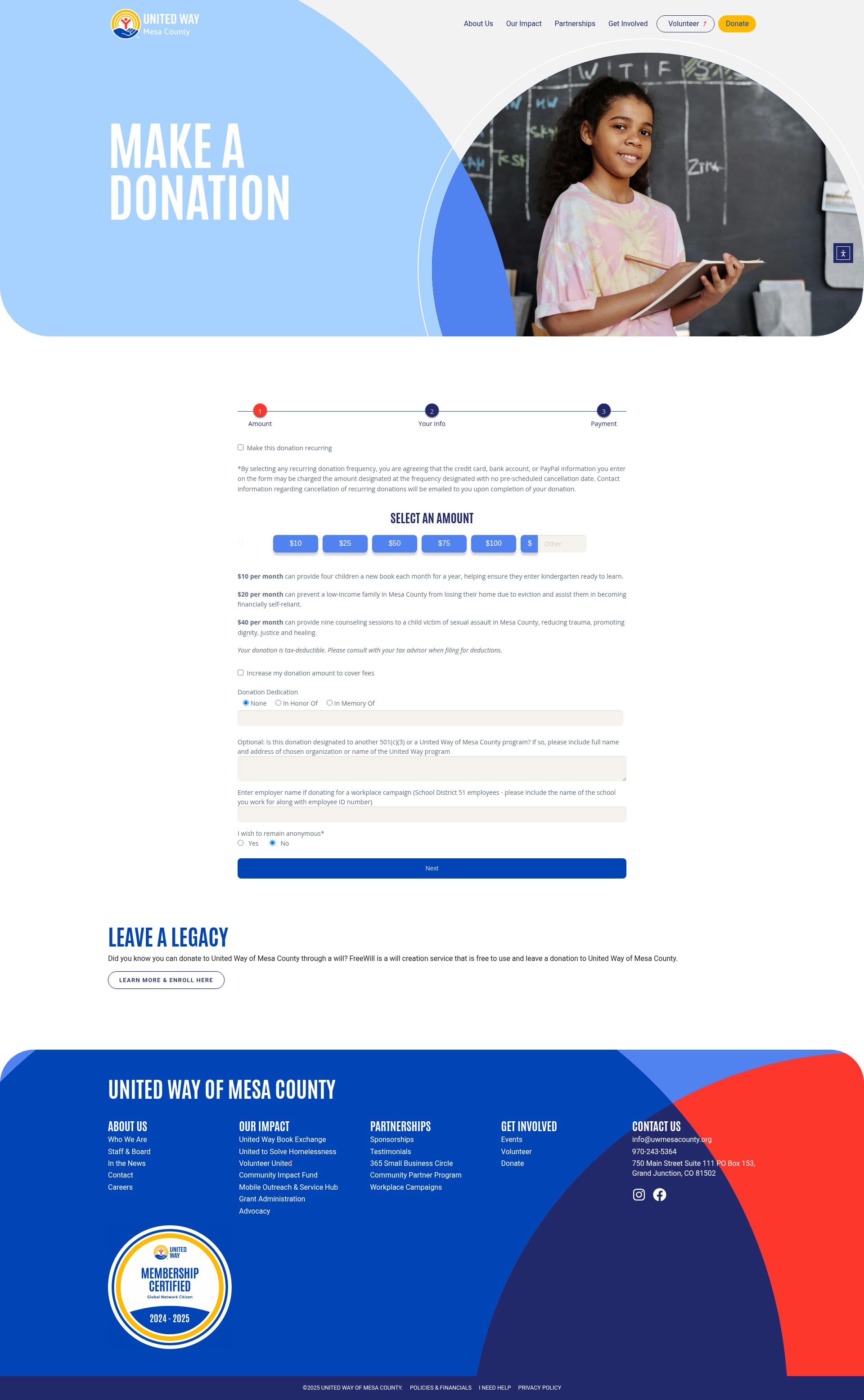 Landing Page