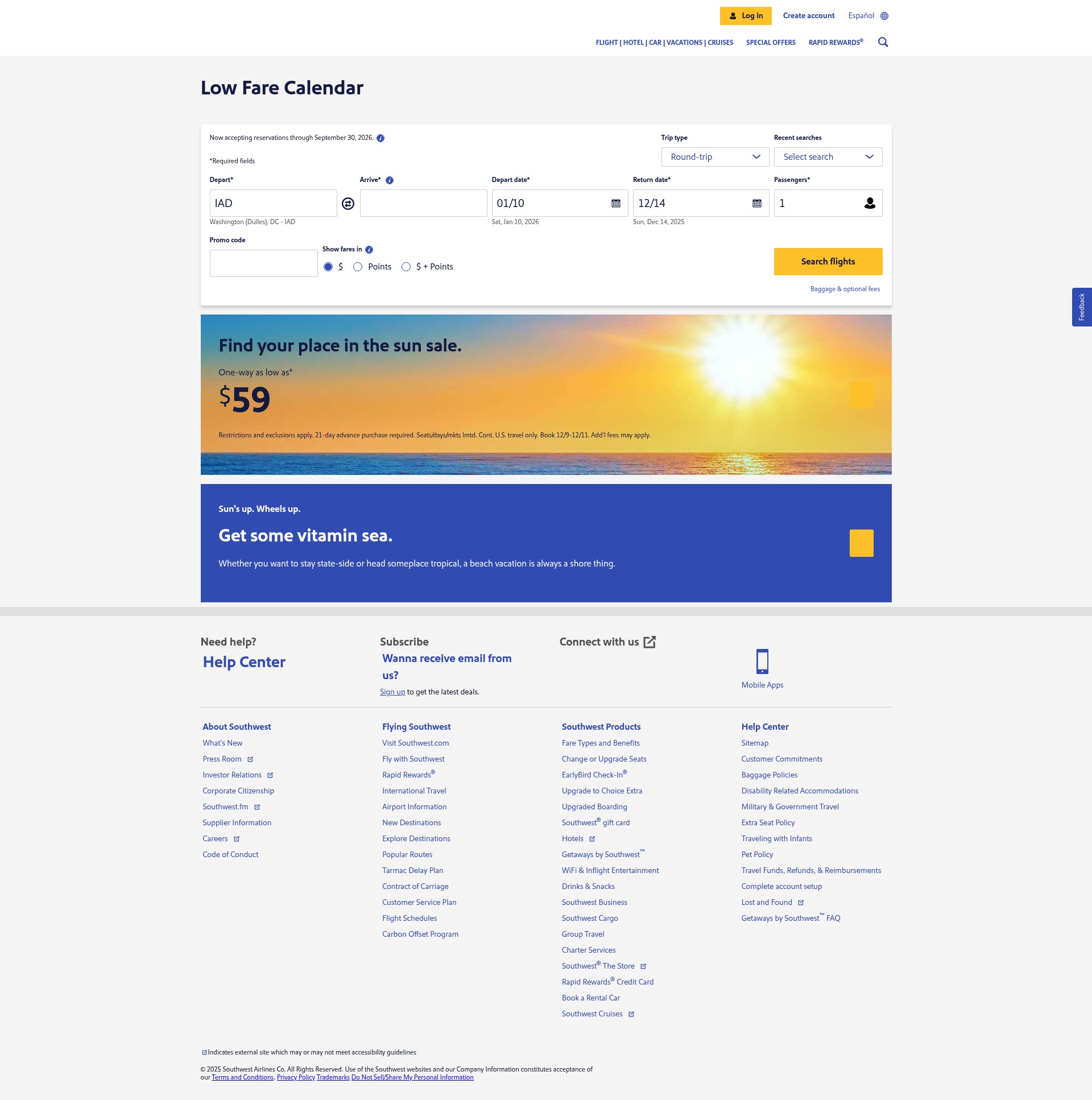 Landing Page