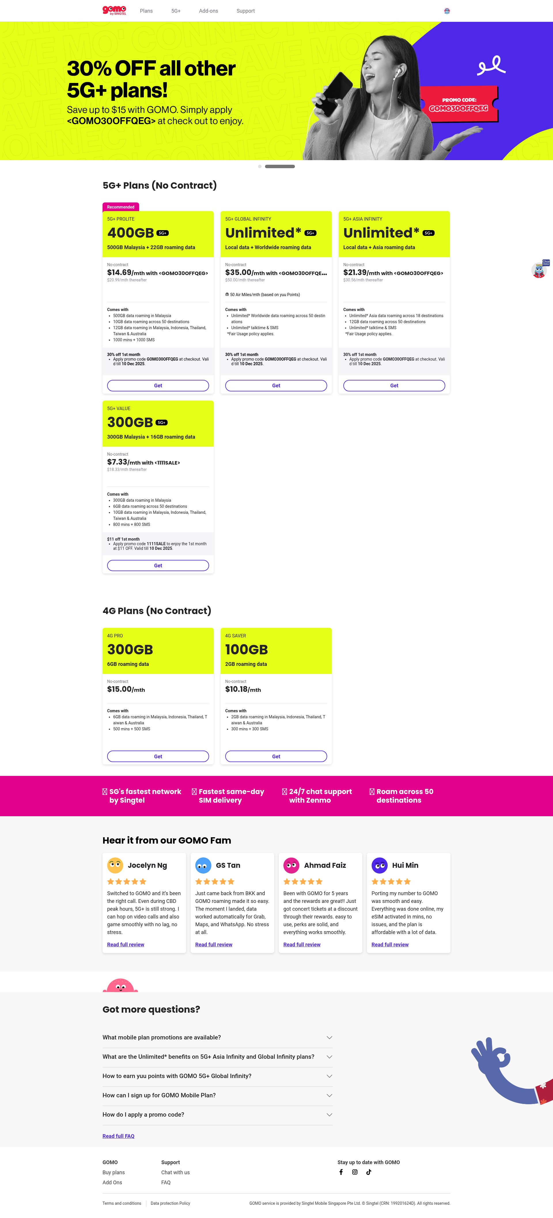 Landing Page