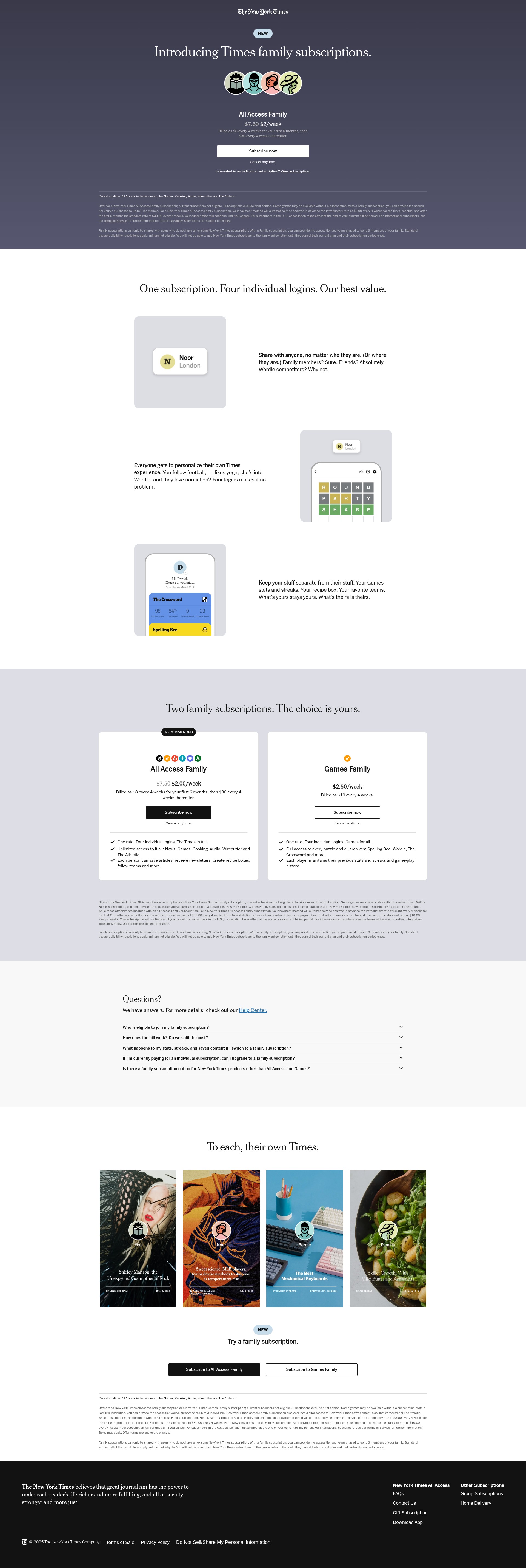 Landing Page