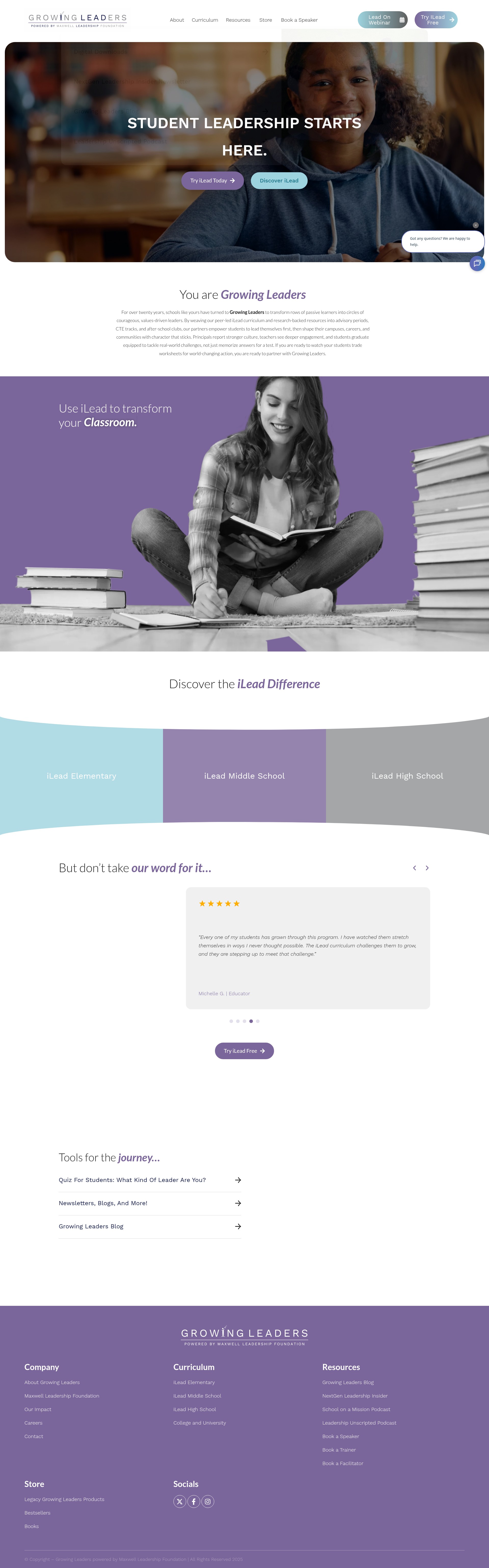 Landing Page