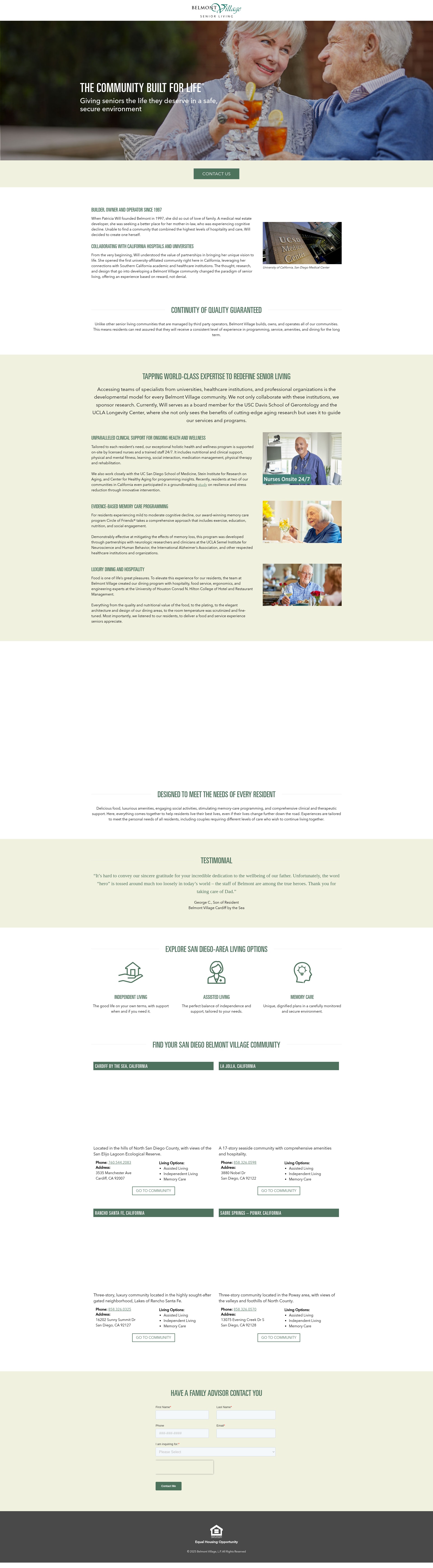 Landing Page