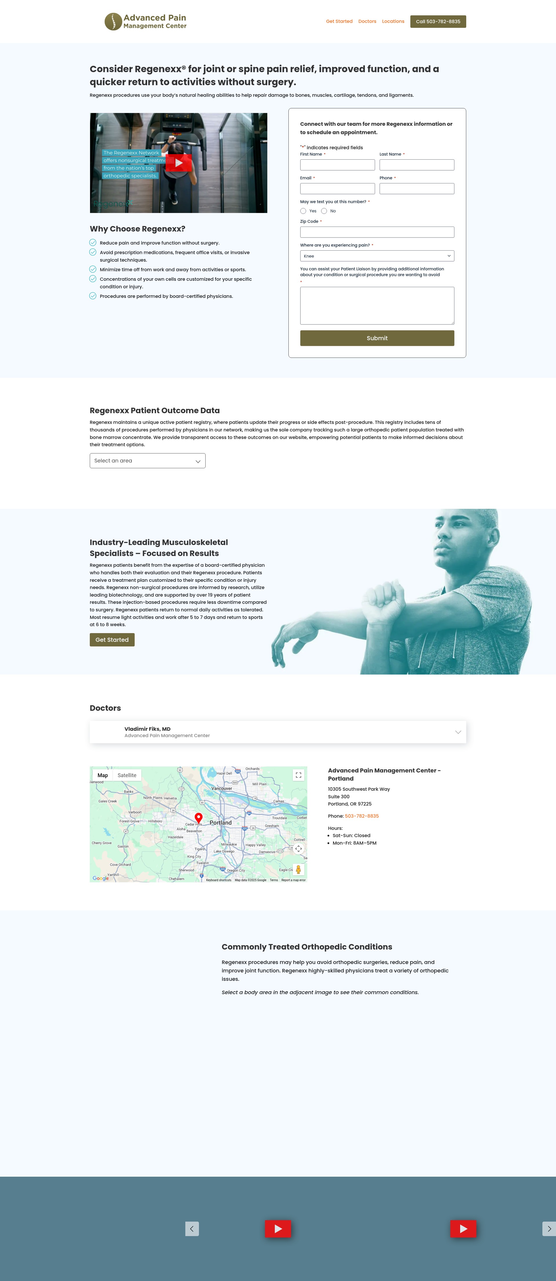 Landing Page