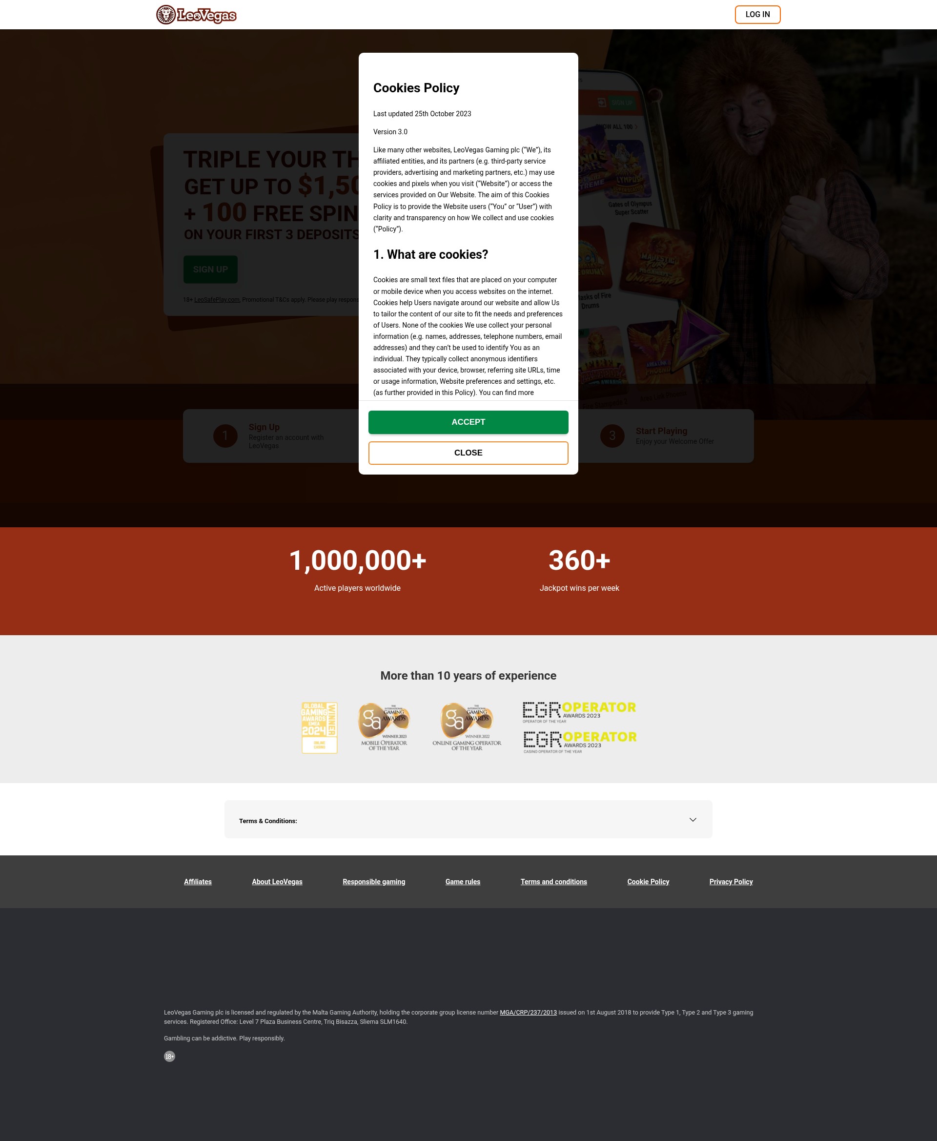 Landing Page