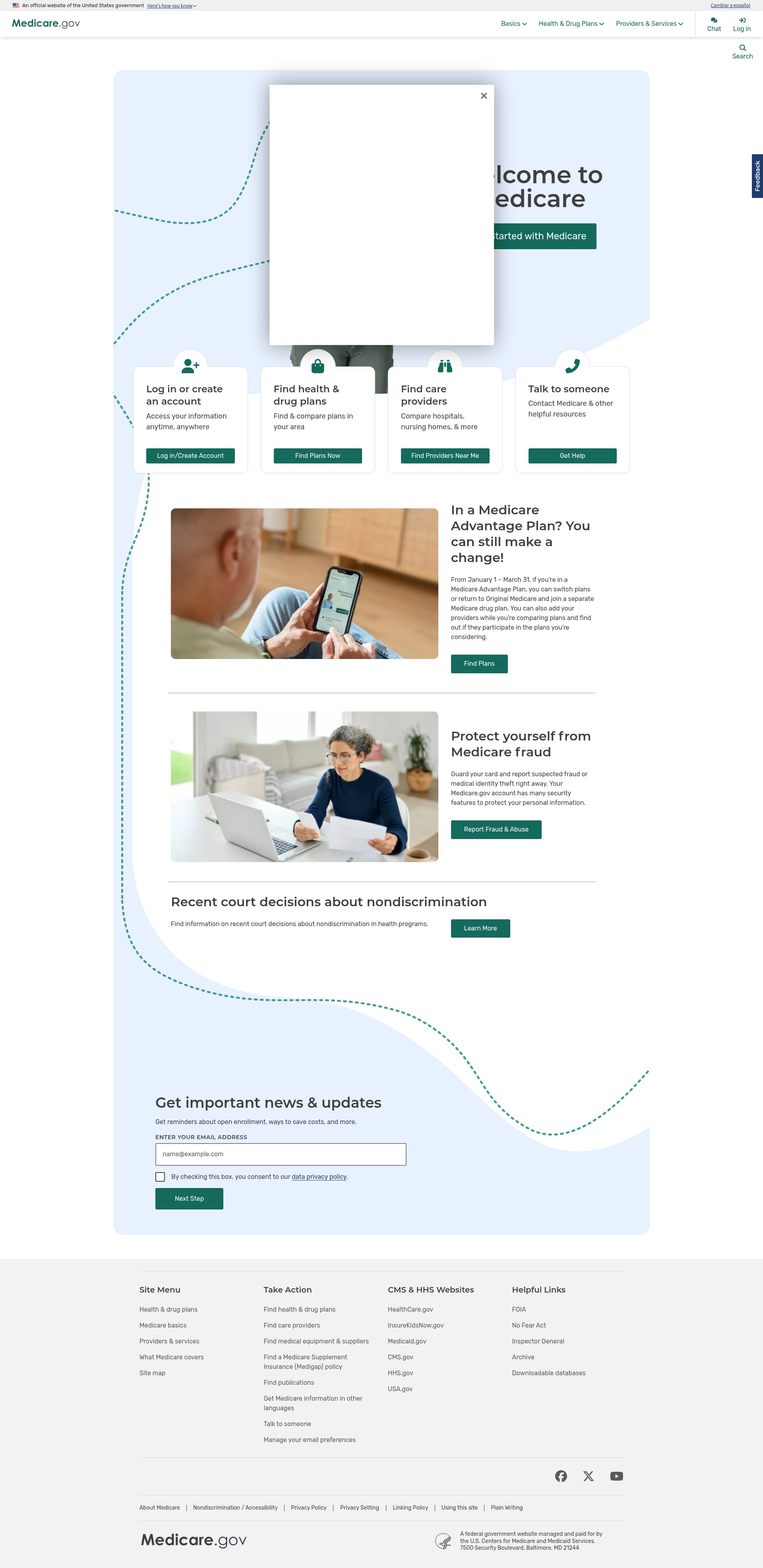Landing Page