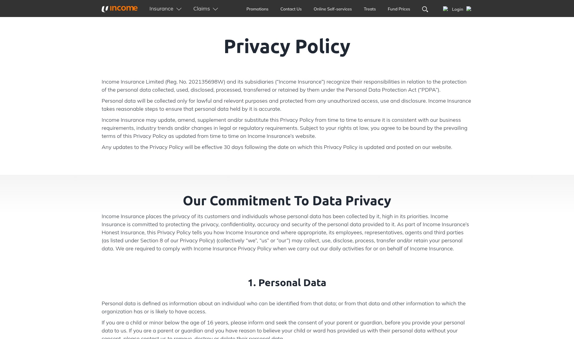 Landing Page