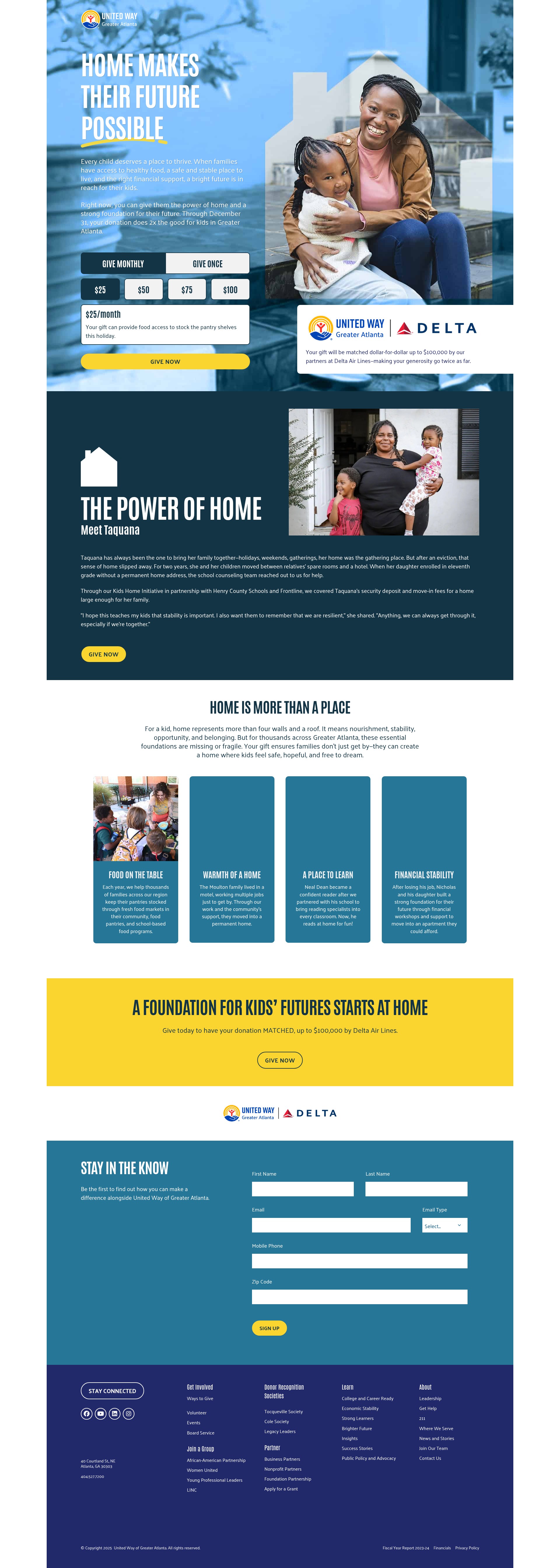 Landing Page