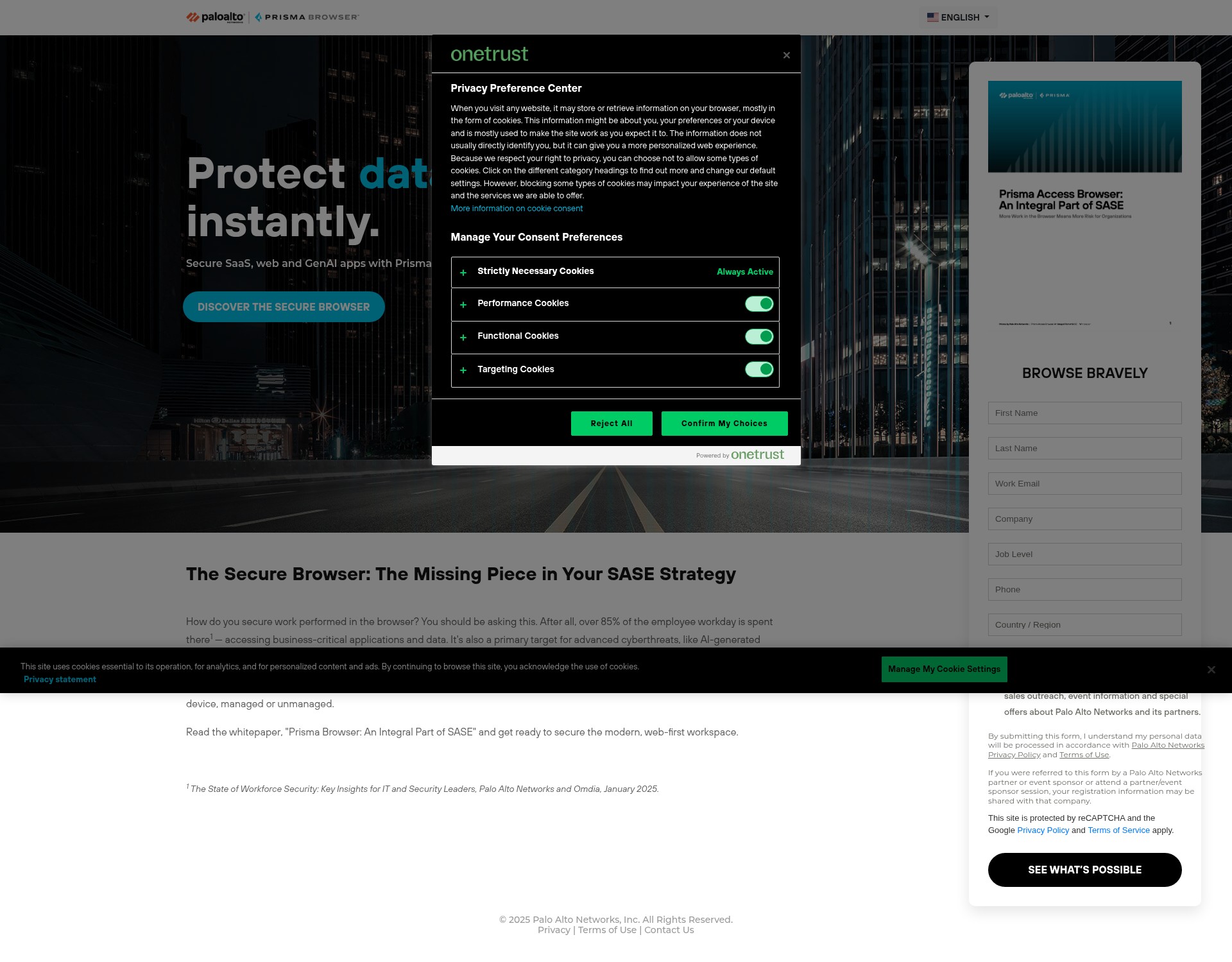 Landing Page