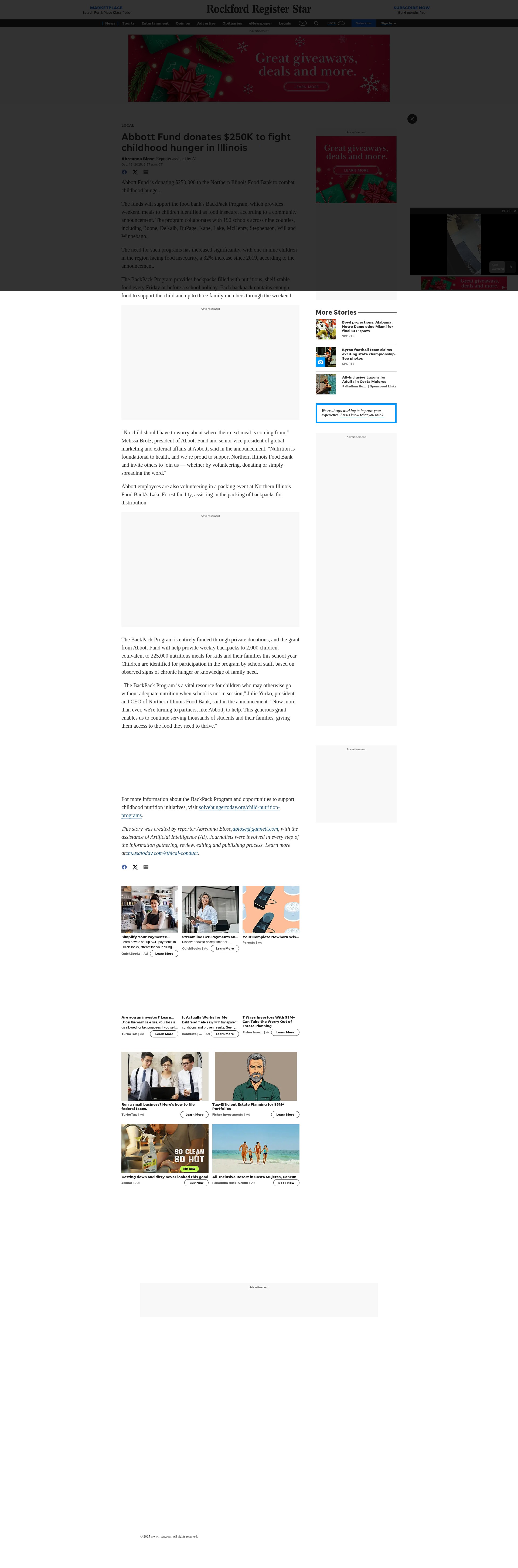 Landing Page