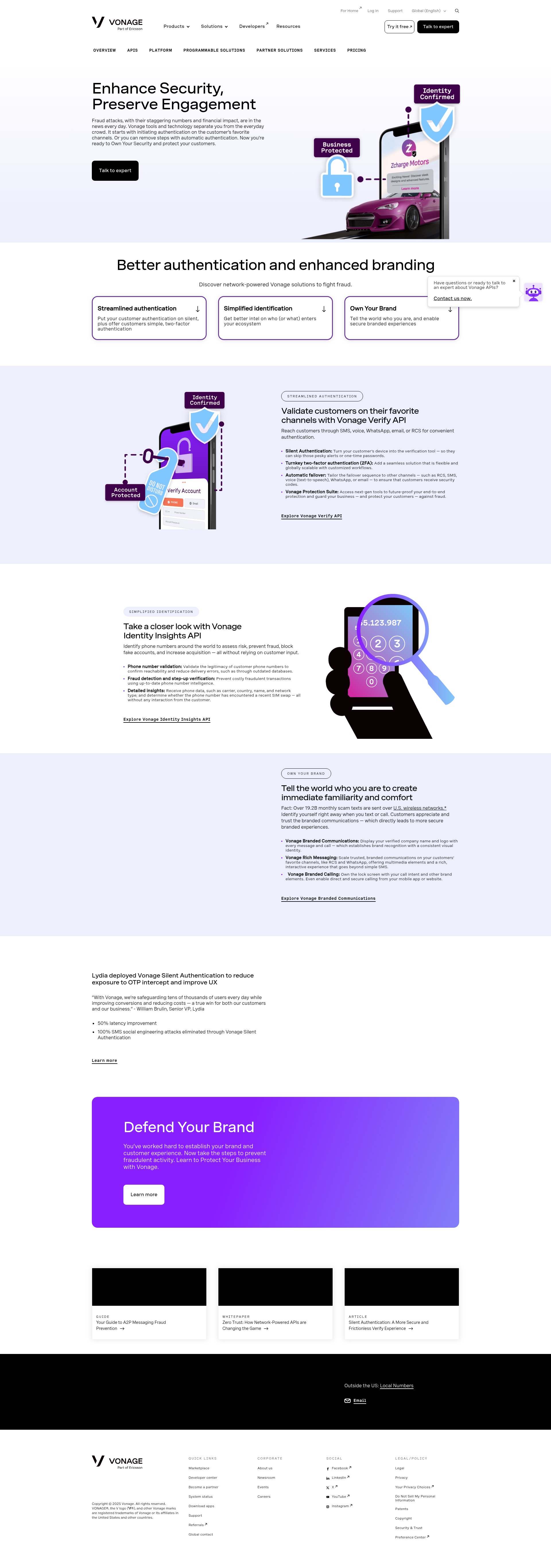 Landing Page
