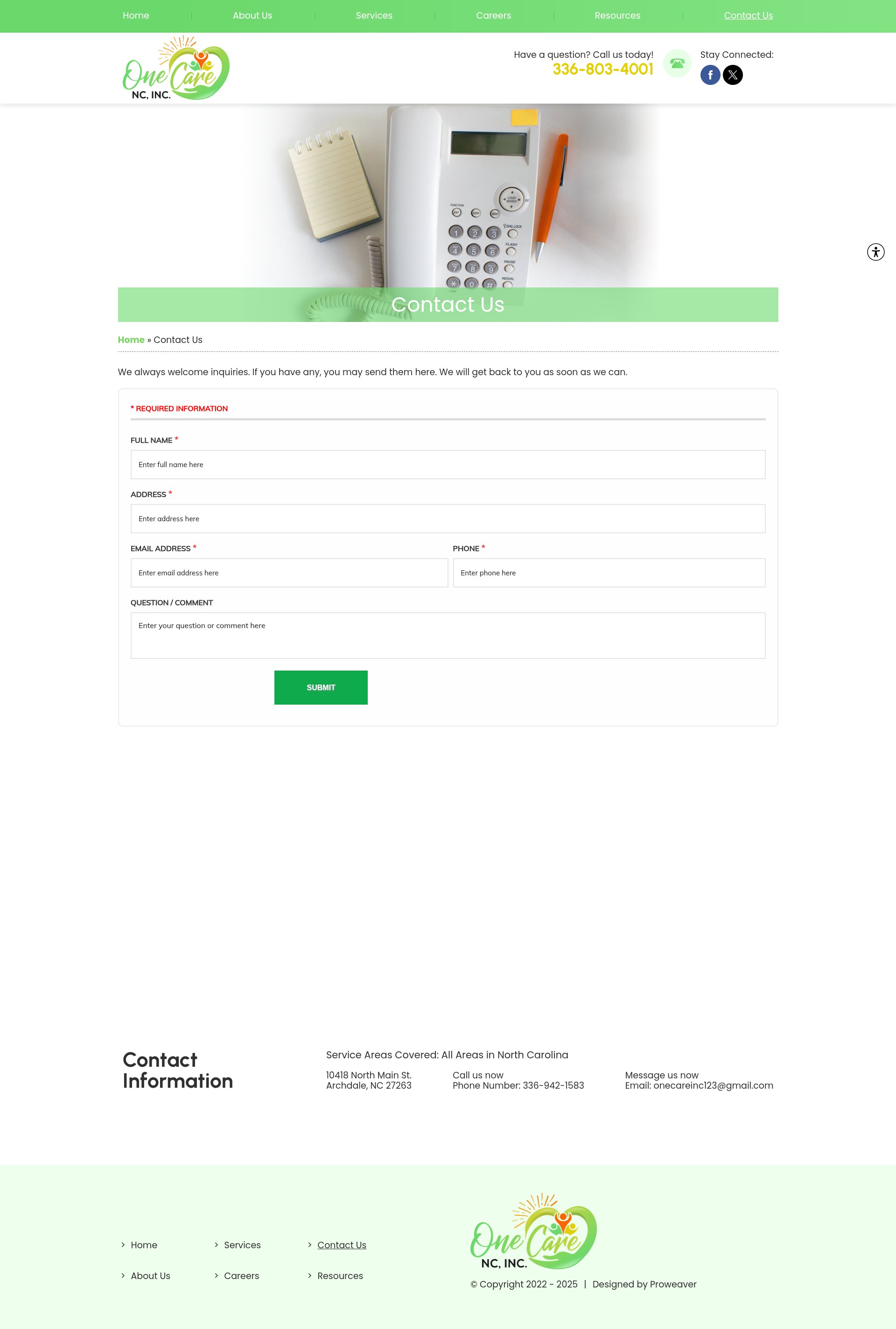 Landing Page