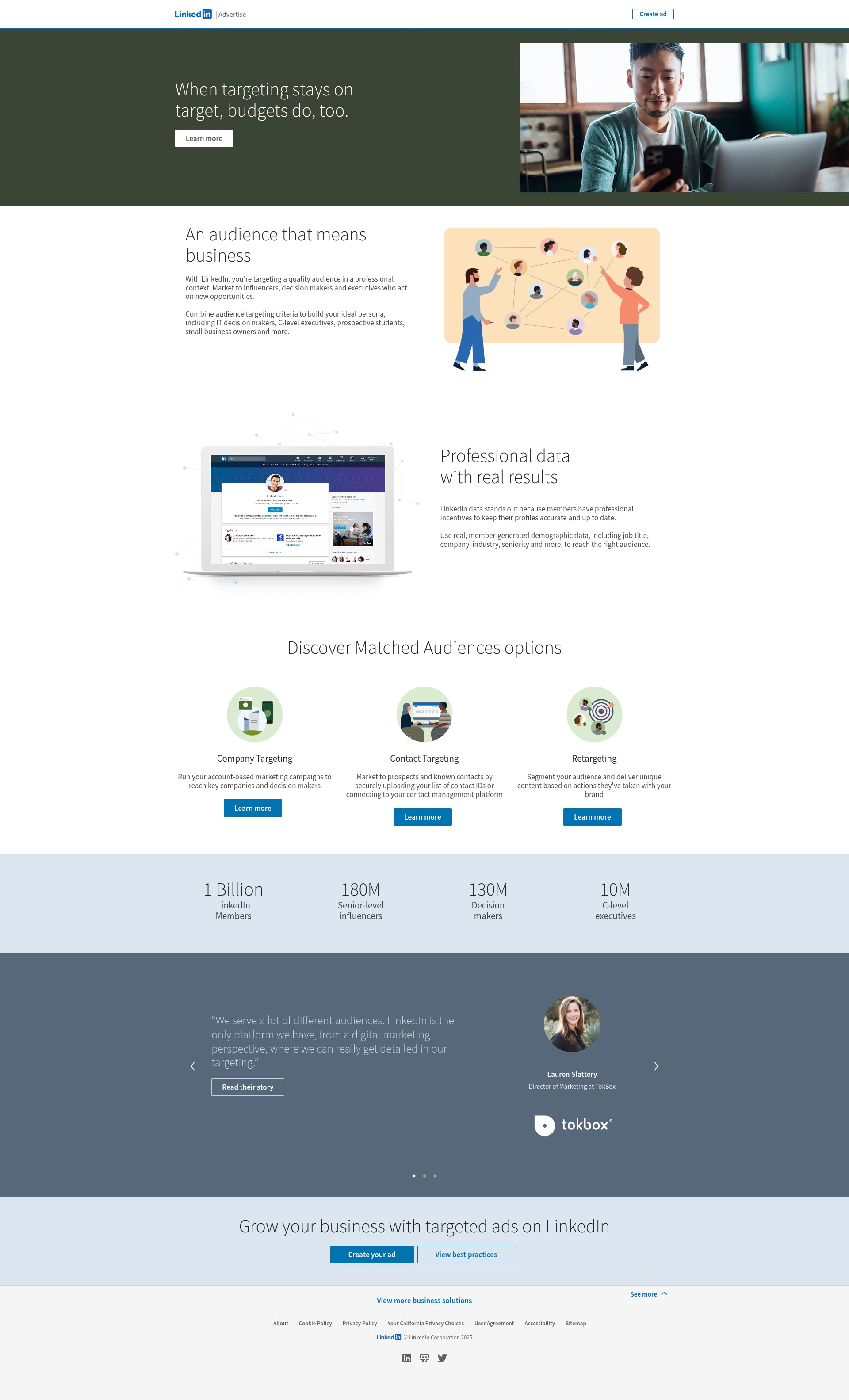 Landing Page