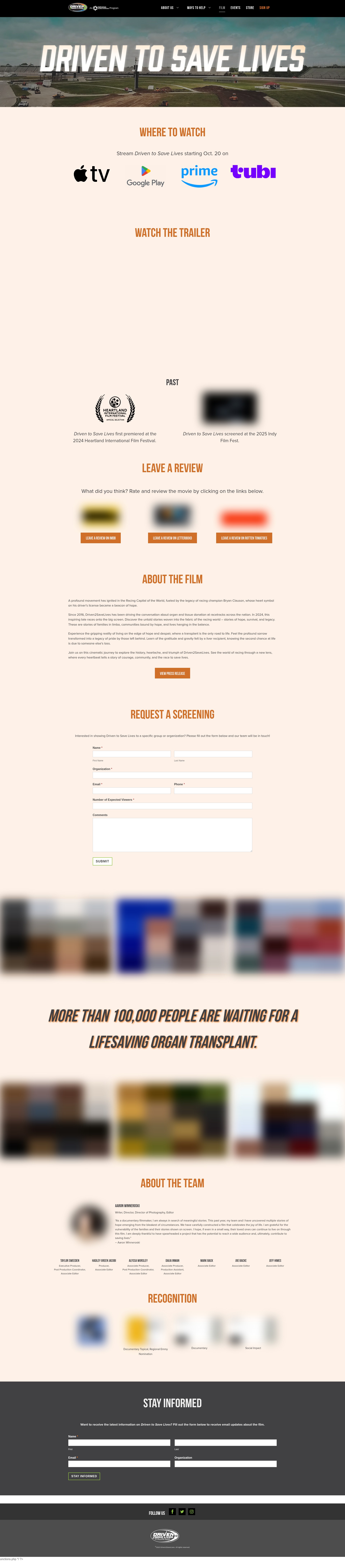 Landing Page