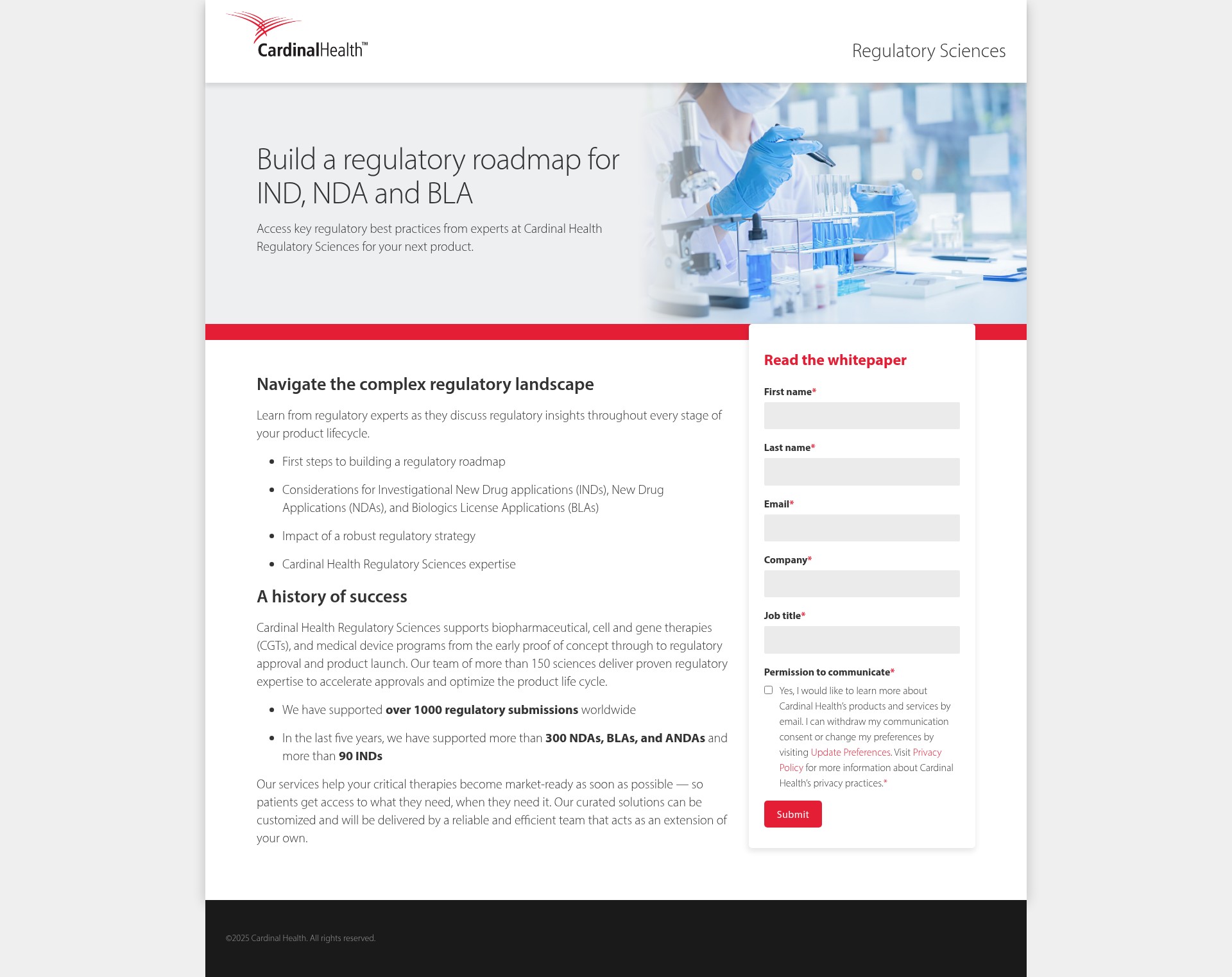 Landing Page