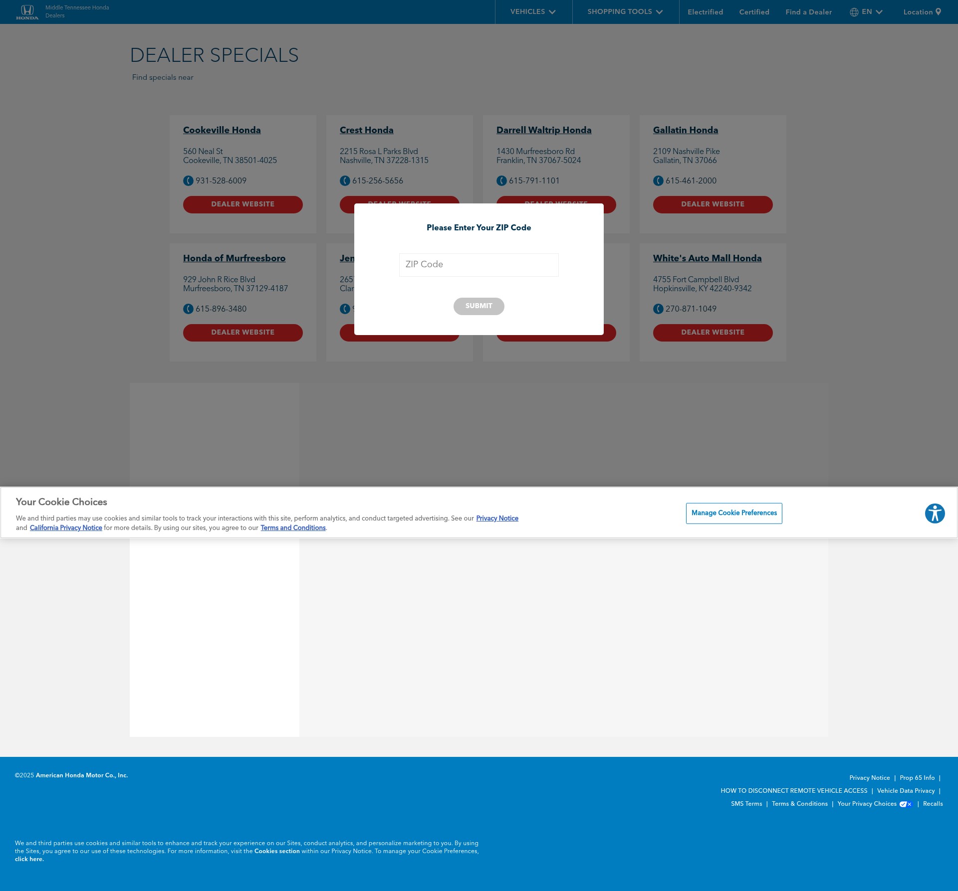 Landing Page