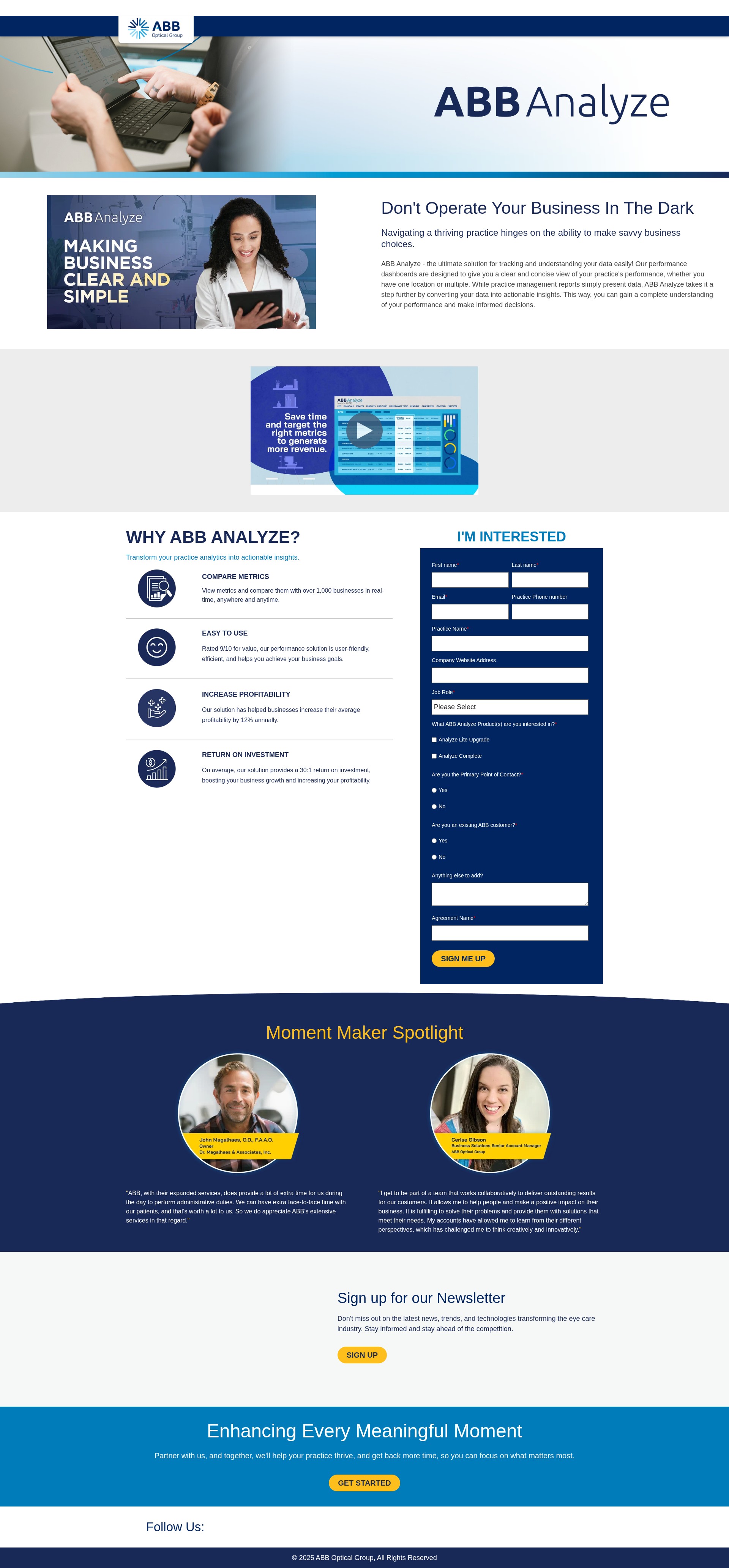Landing Page