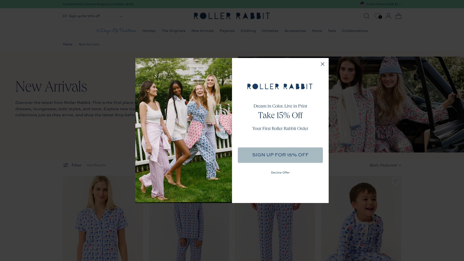 Landing Page