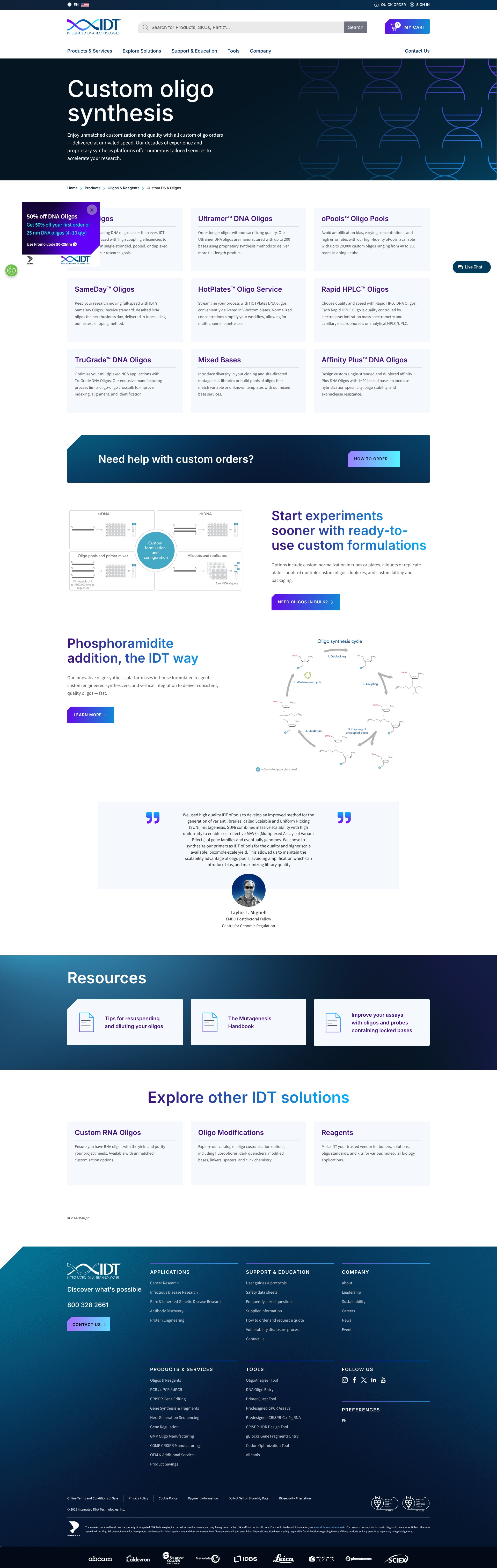 Landing Page