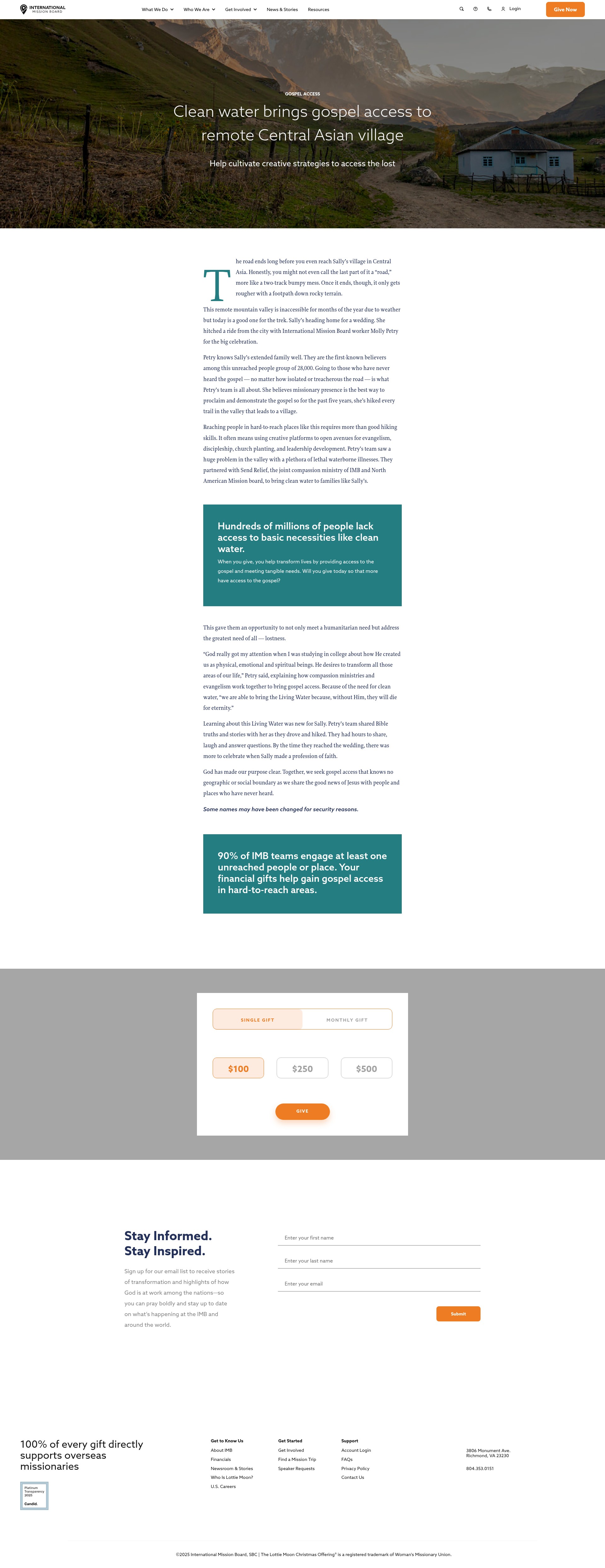 Landing Page