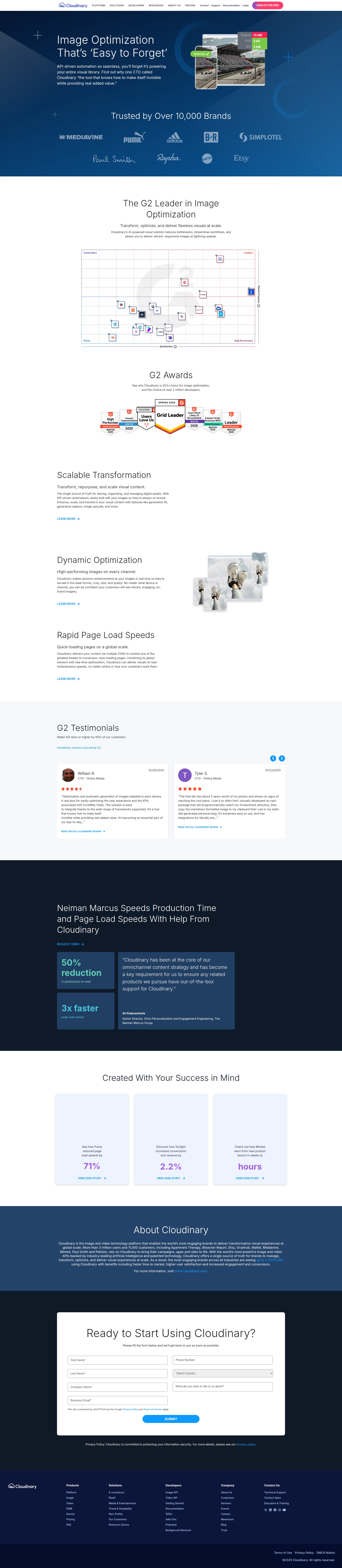 Landing Page