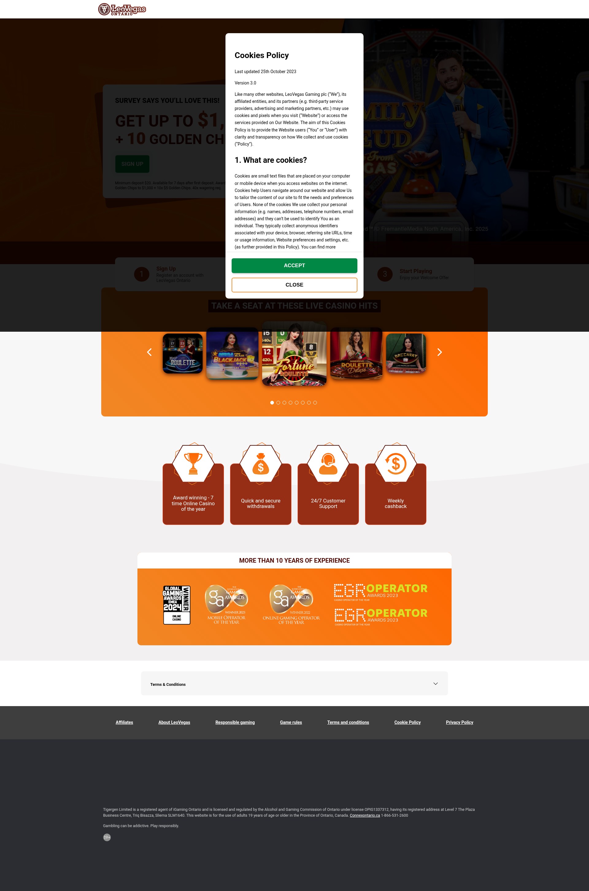 Landing Page