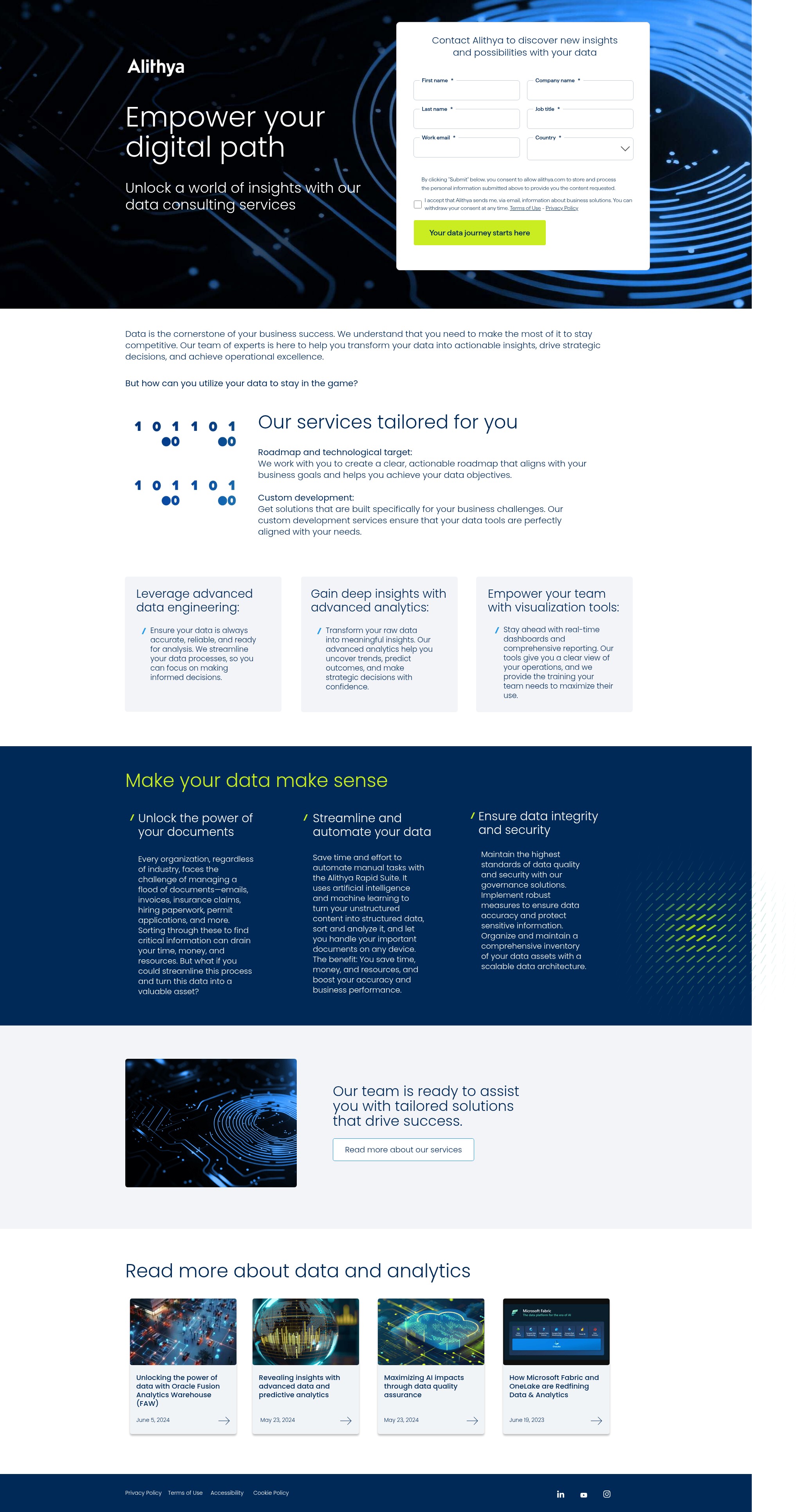 Landing Page