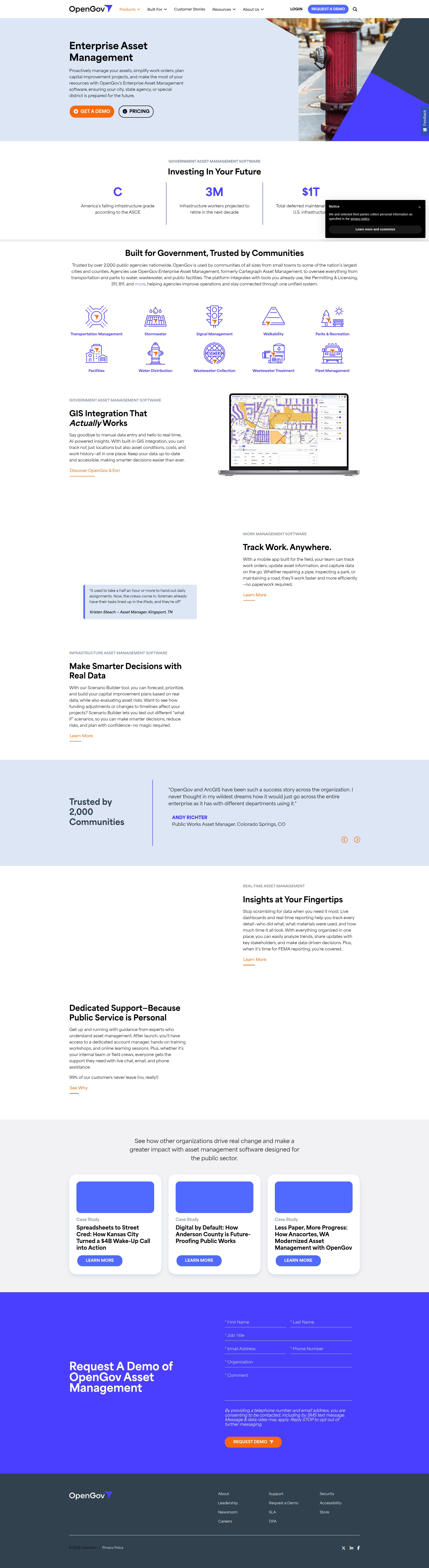 Landing Page