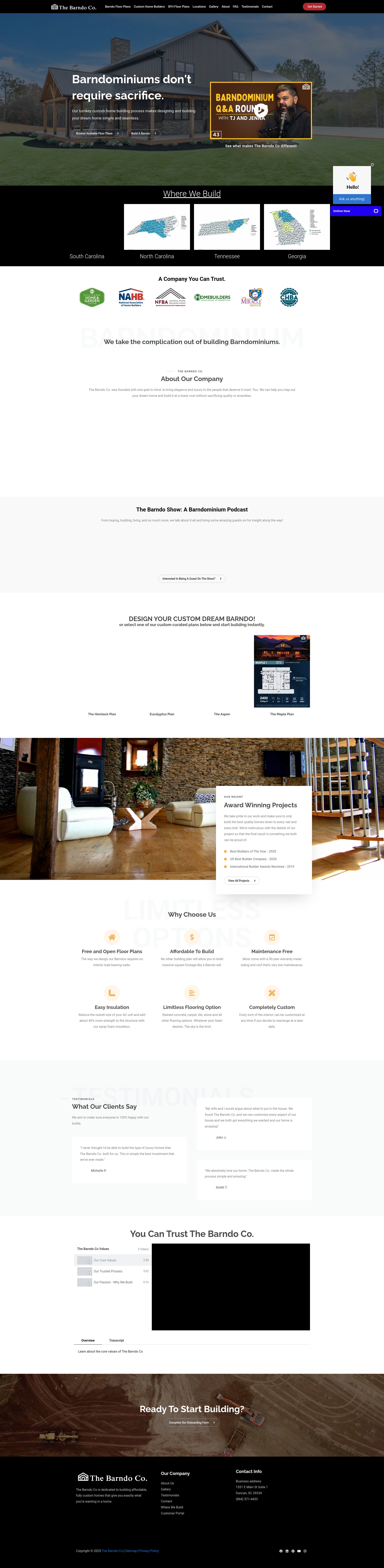 Landing Page