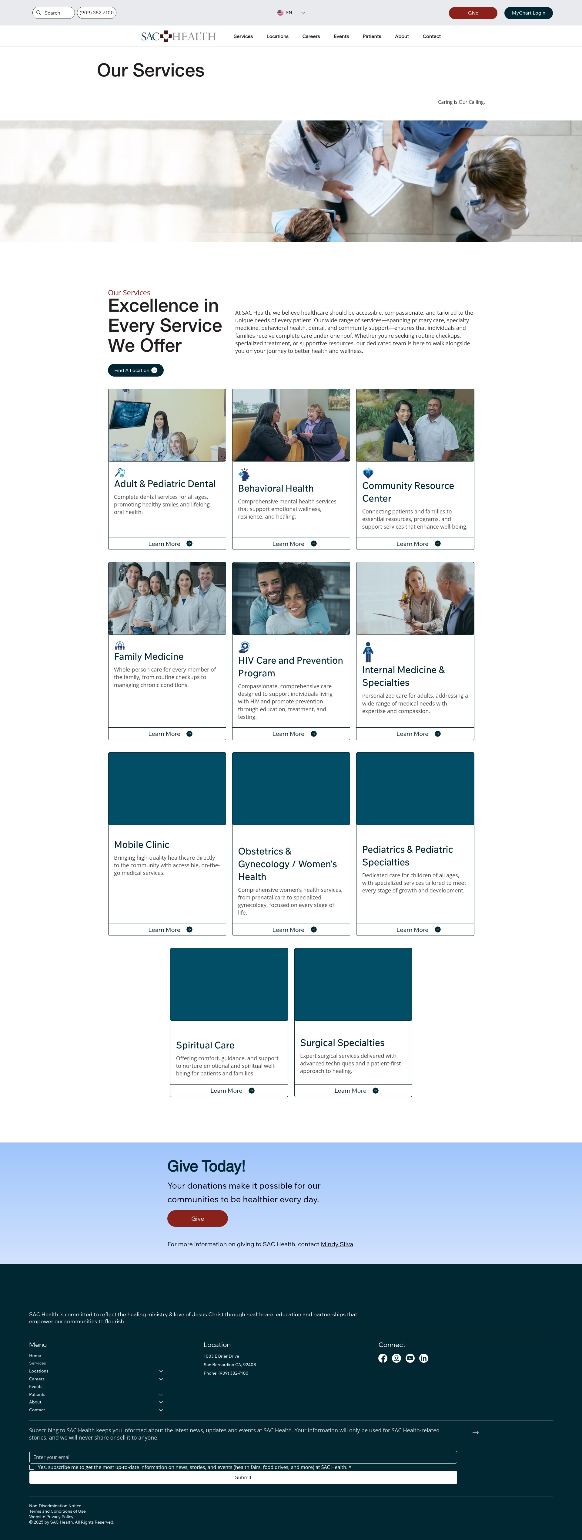 Landing Page