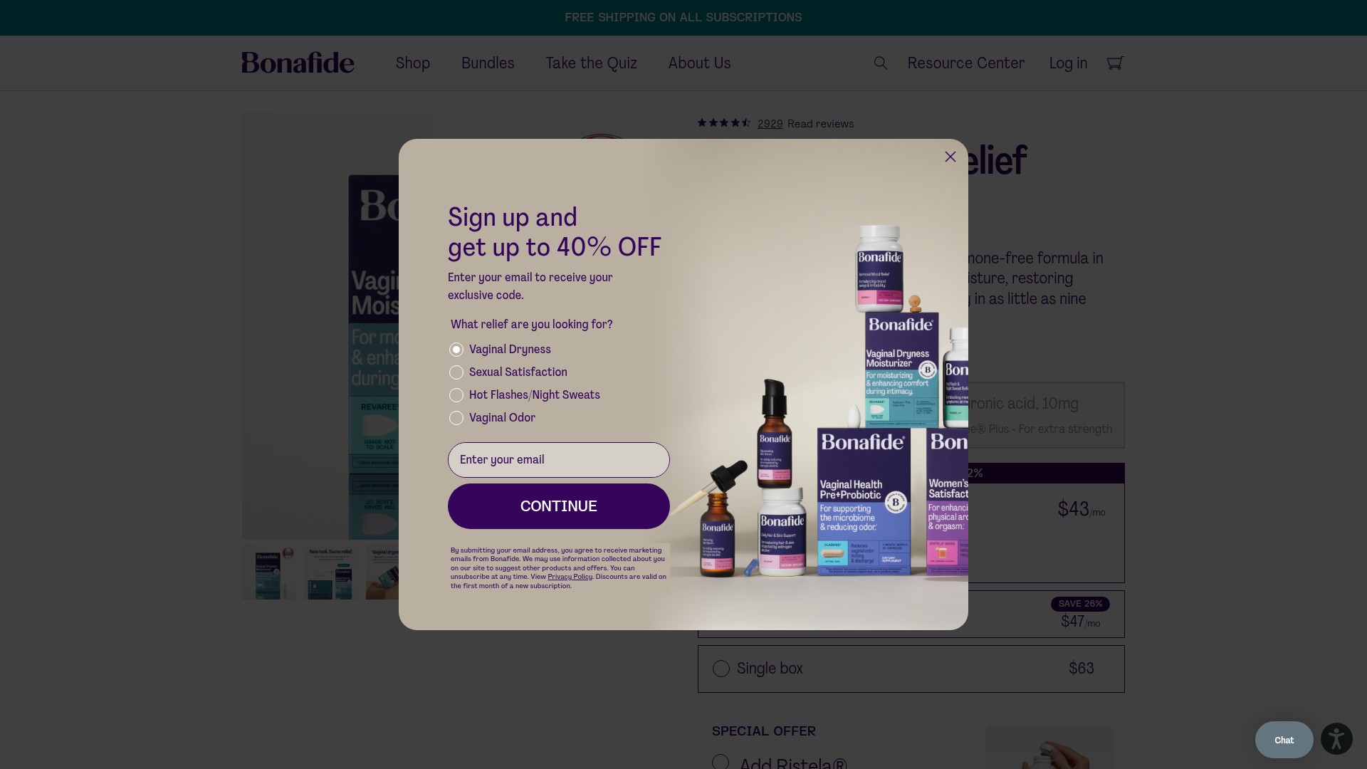 Landing Page