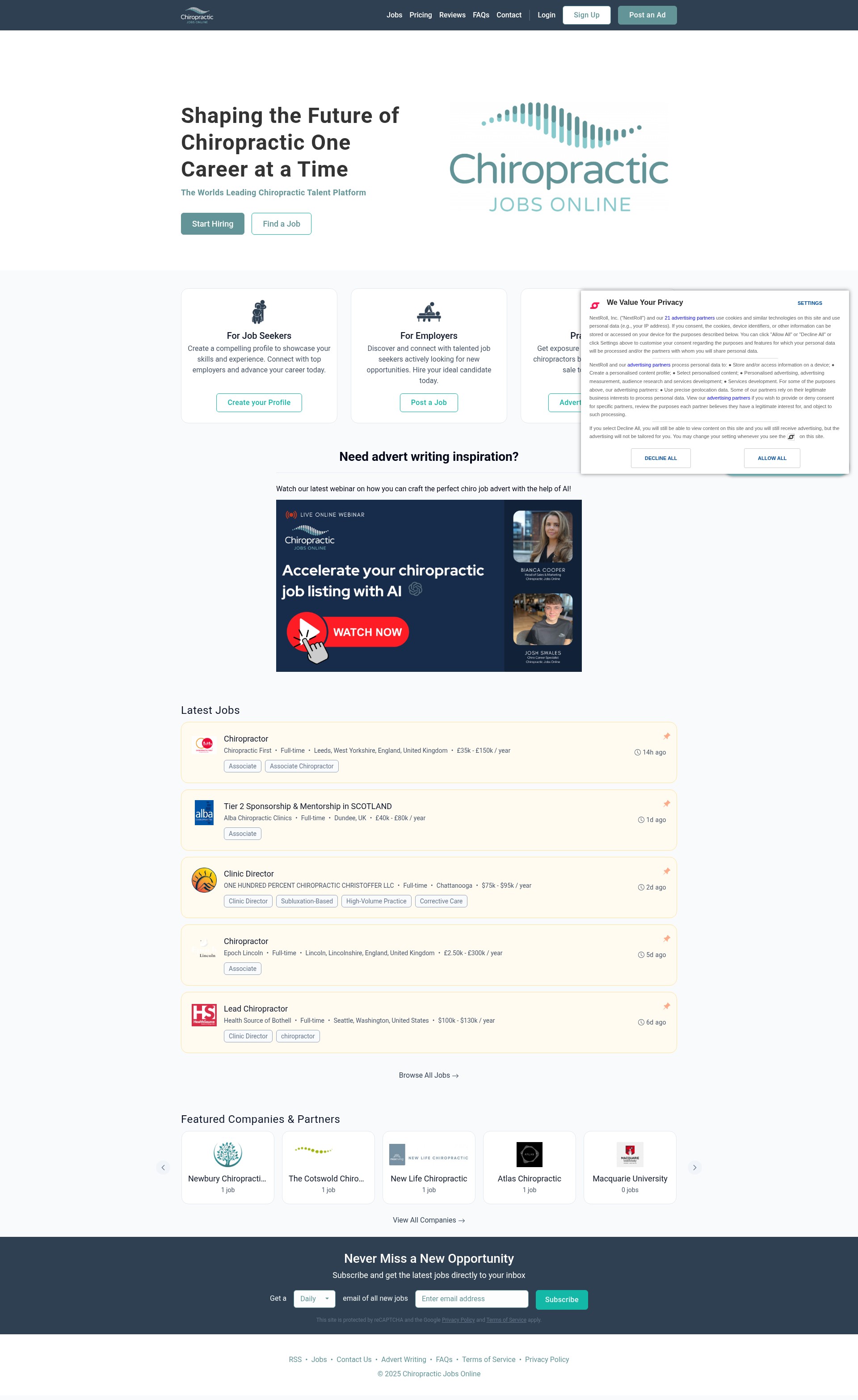 Landing Page