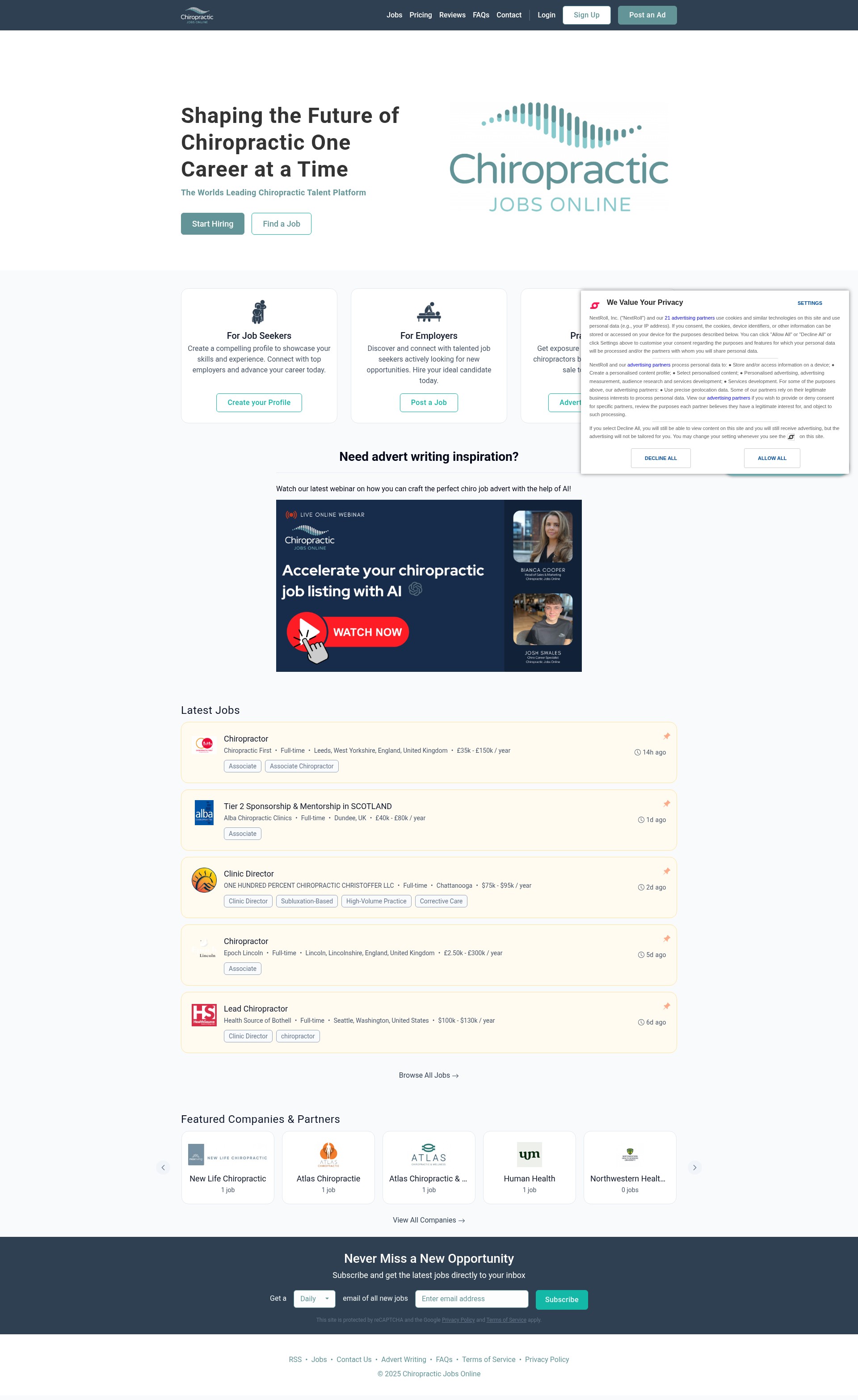 Landing Page