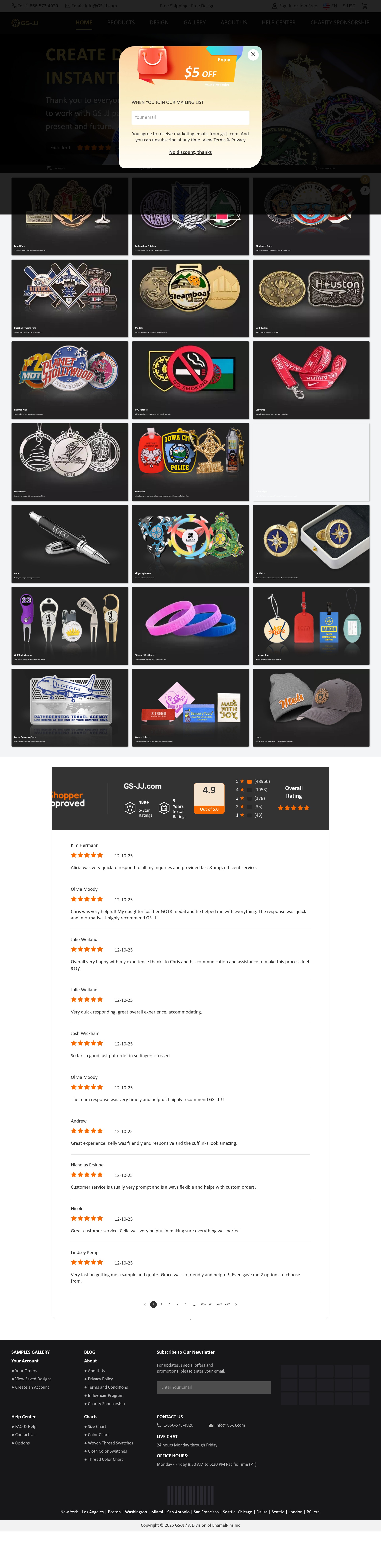 Landing Page
