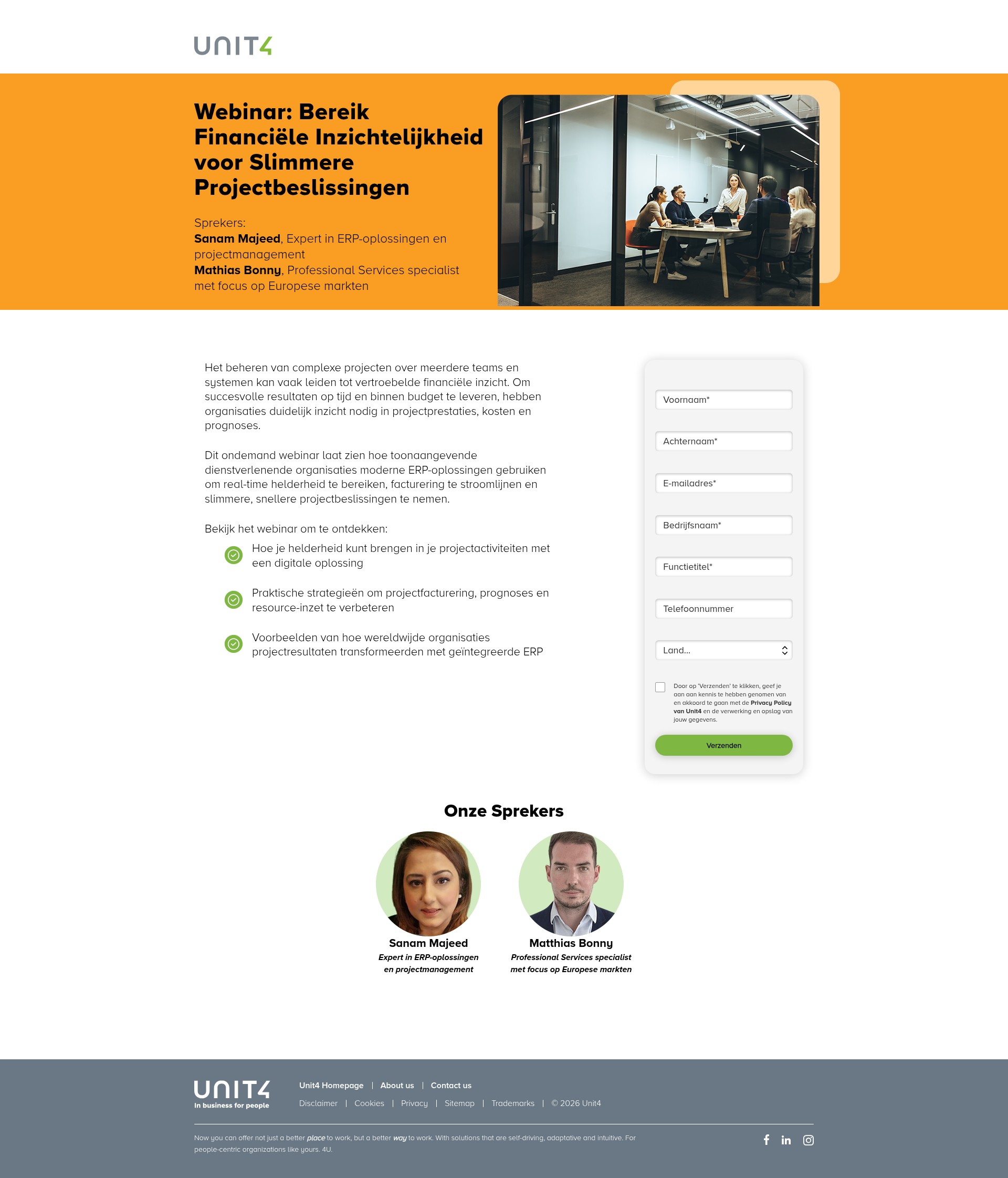 Landing Page