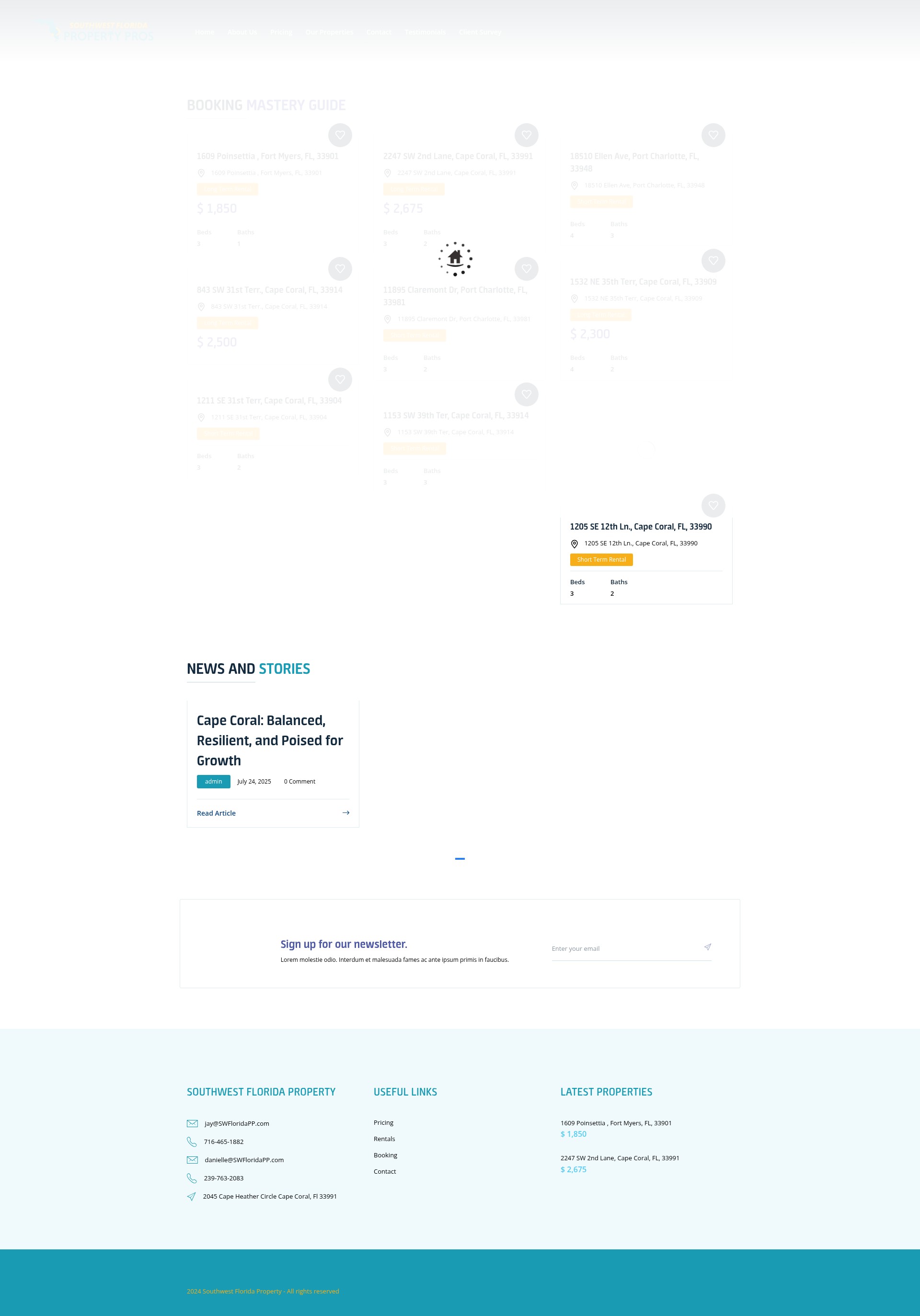Landing Page
