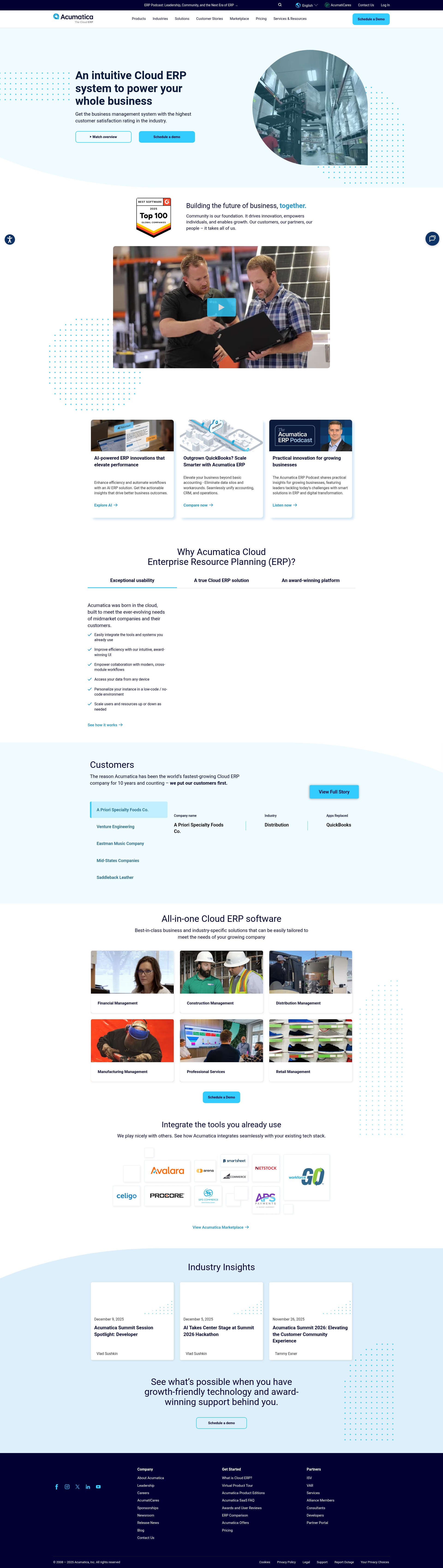 Landing Page