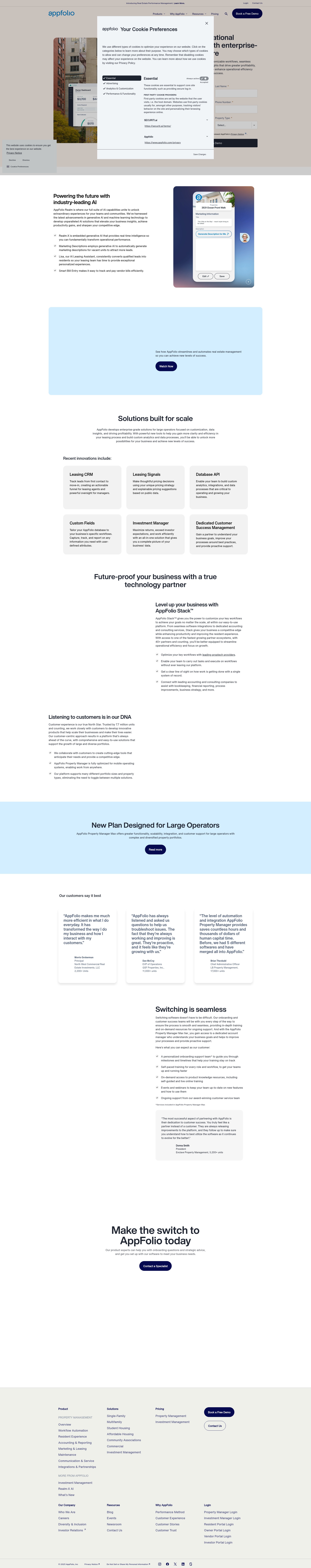Landing Page
