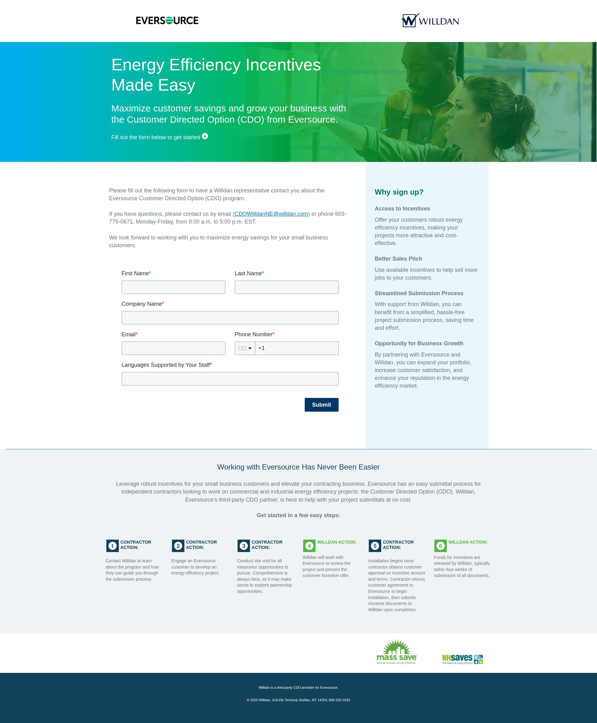 Landing Page