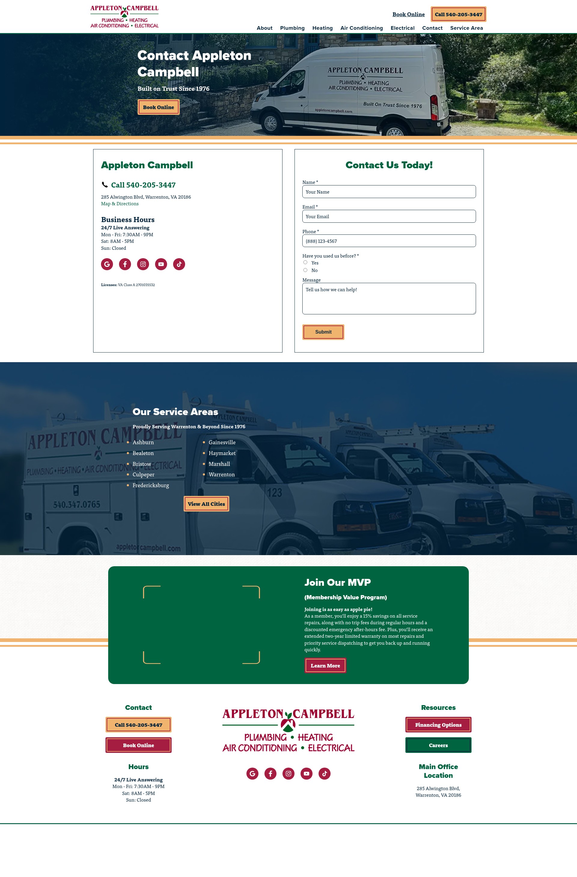 Landing Page