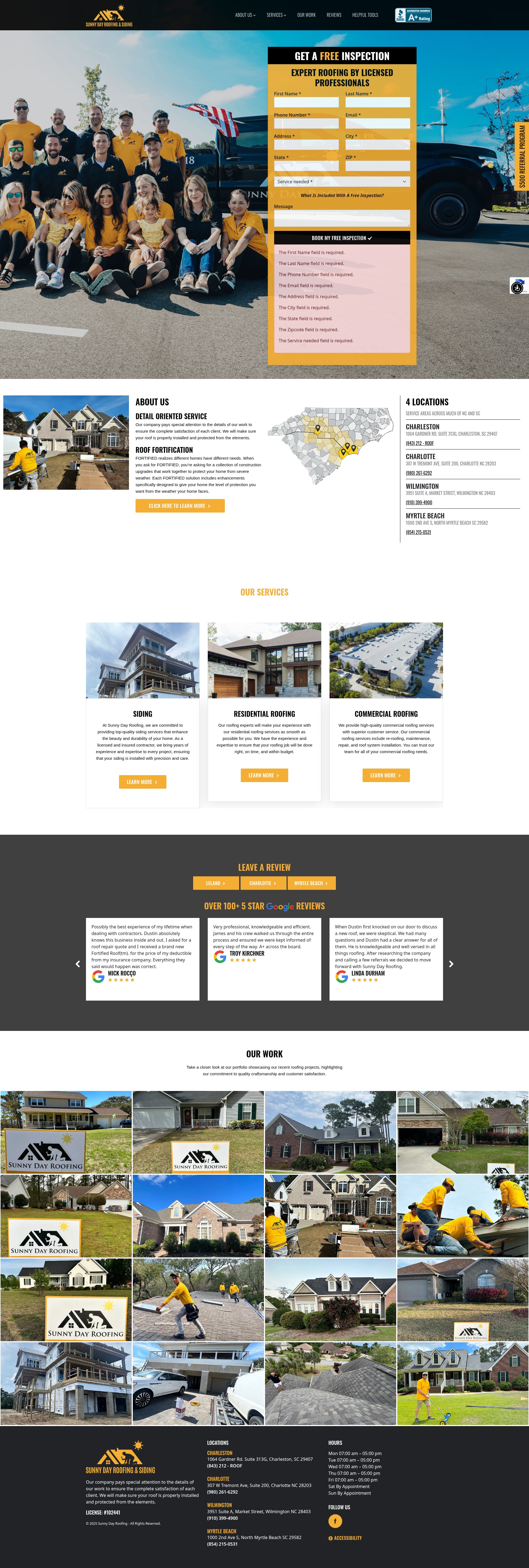Landing Page